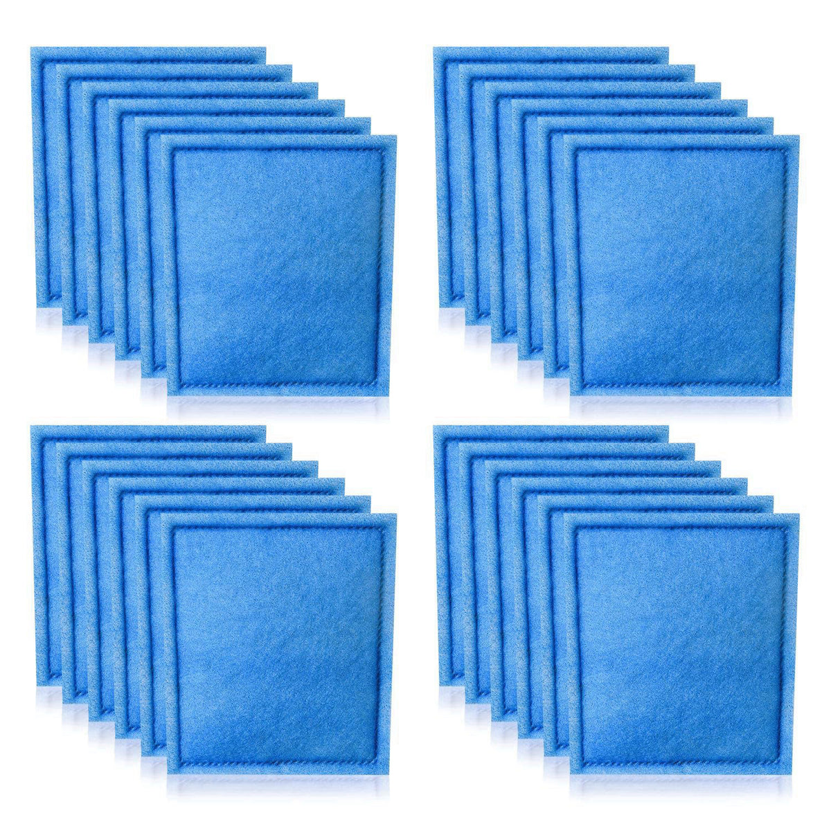24 Pack Aquarium Filter Cartridges for EZ Change 3 20 60 by Filpowis — view 2