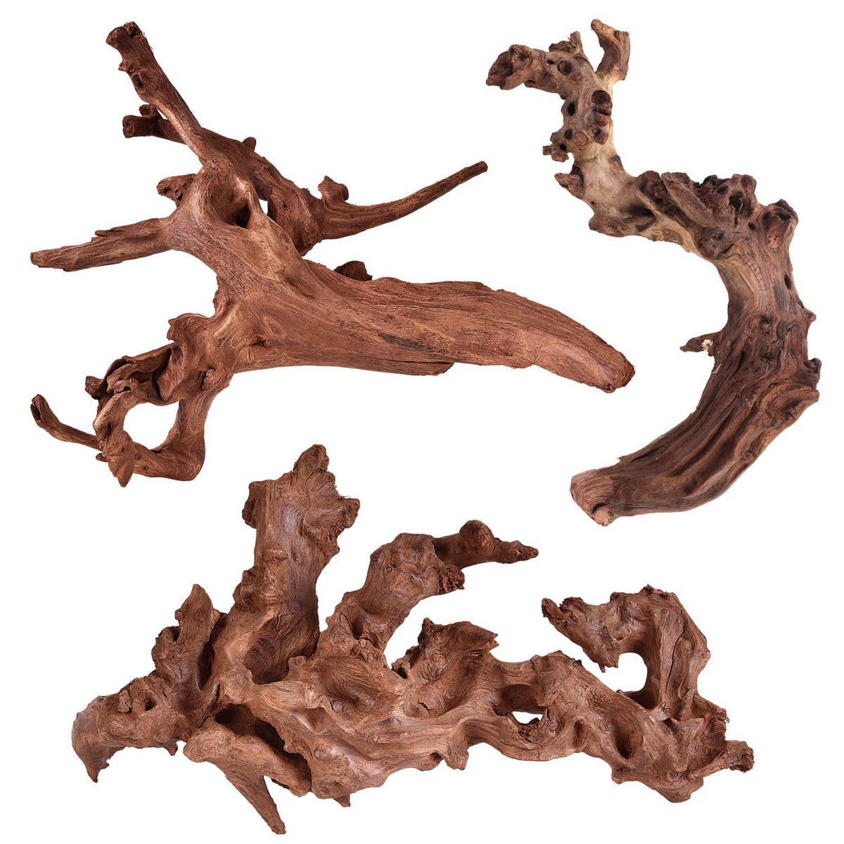 majoywoo Natural Driftwood for Aquarium Decor Fish Tank — view 2