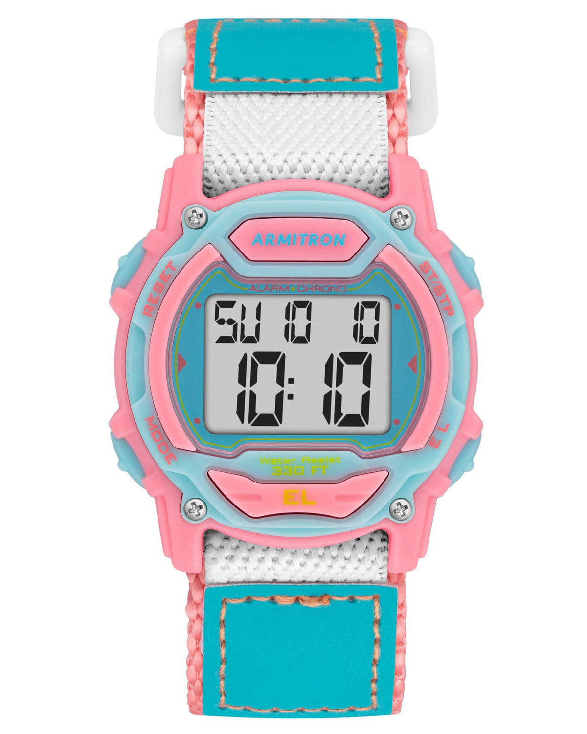 Armitron Sport Unisex Digital Chronograph Nylon Strap Watch