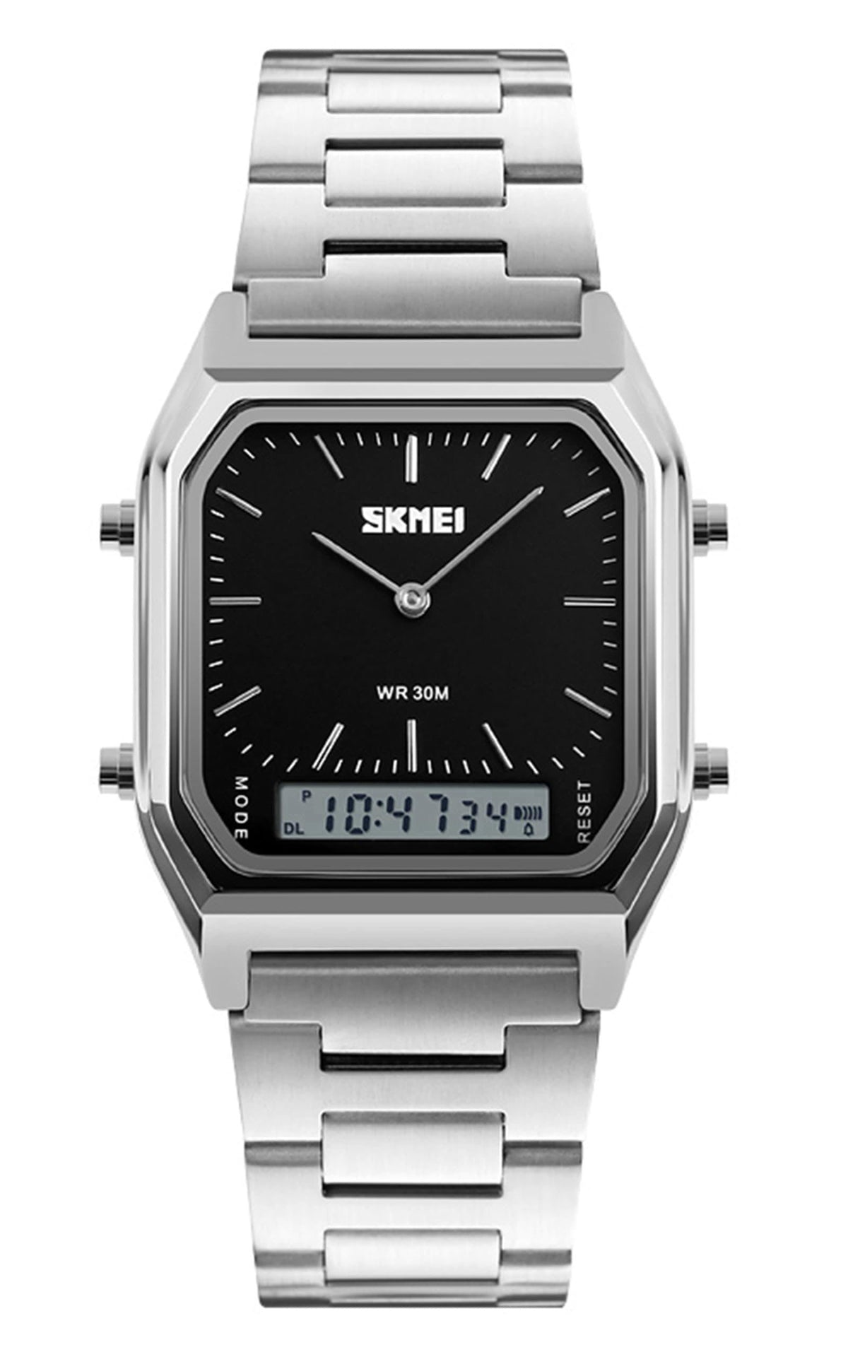 Gosasa Vintage Unisex Digital Sports Watch Dual Display