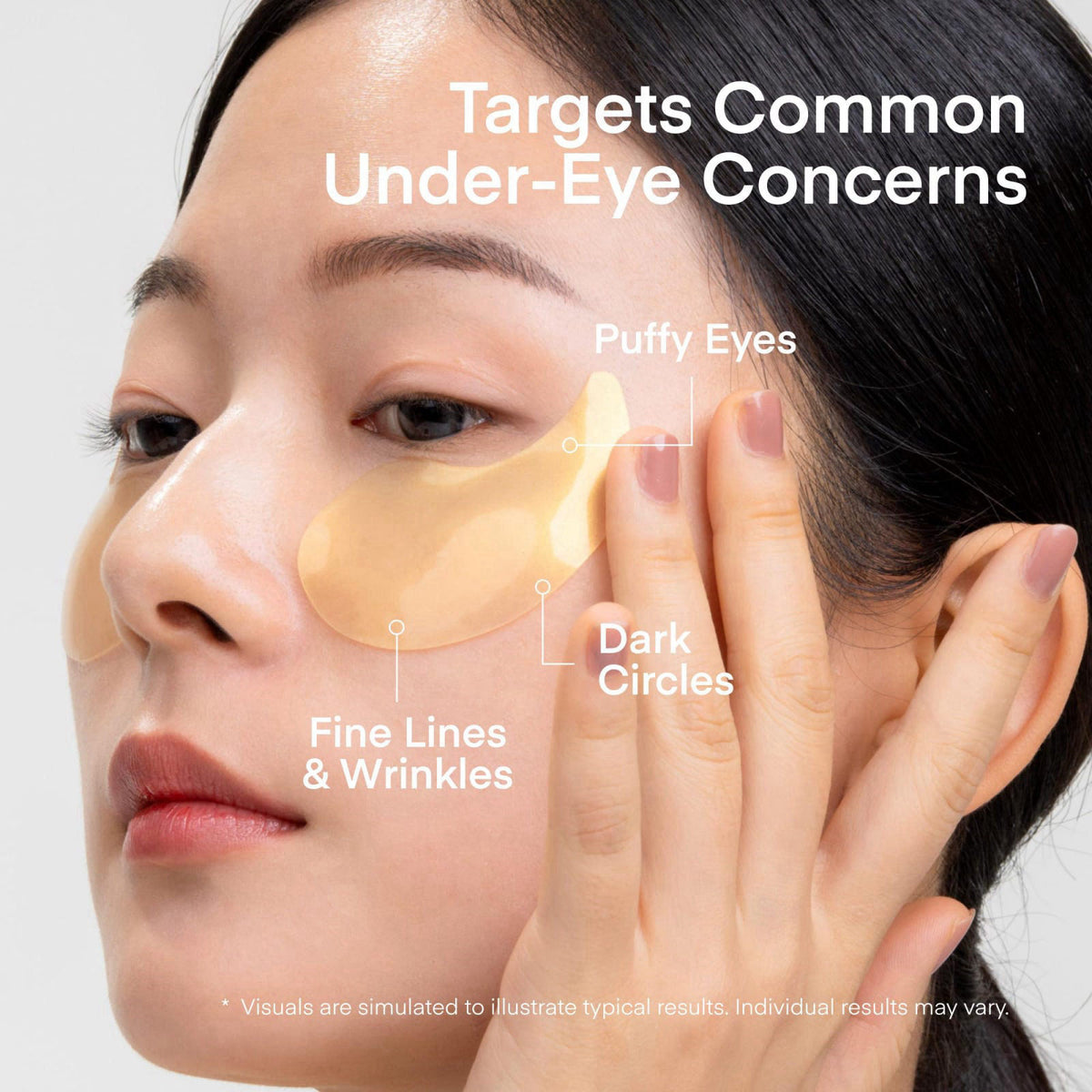 TEREZ HONOR 24K Gold Retinol Wrinkle Smoothing Eye Patches