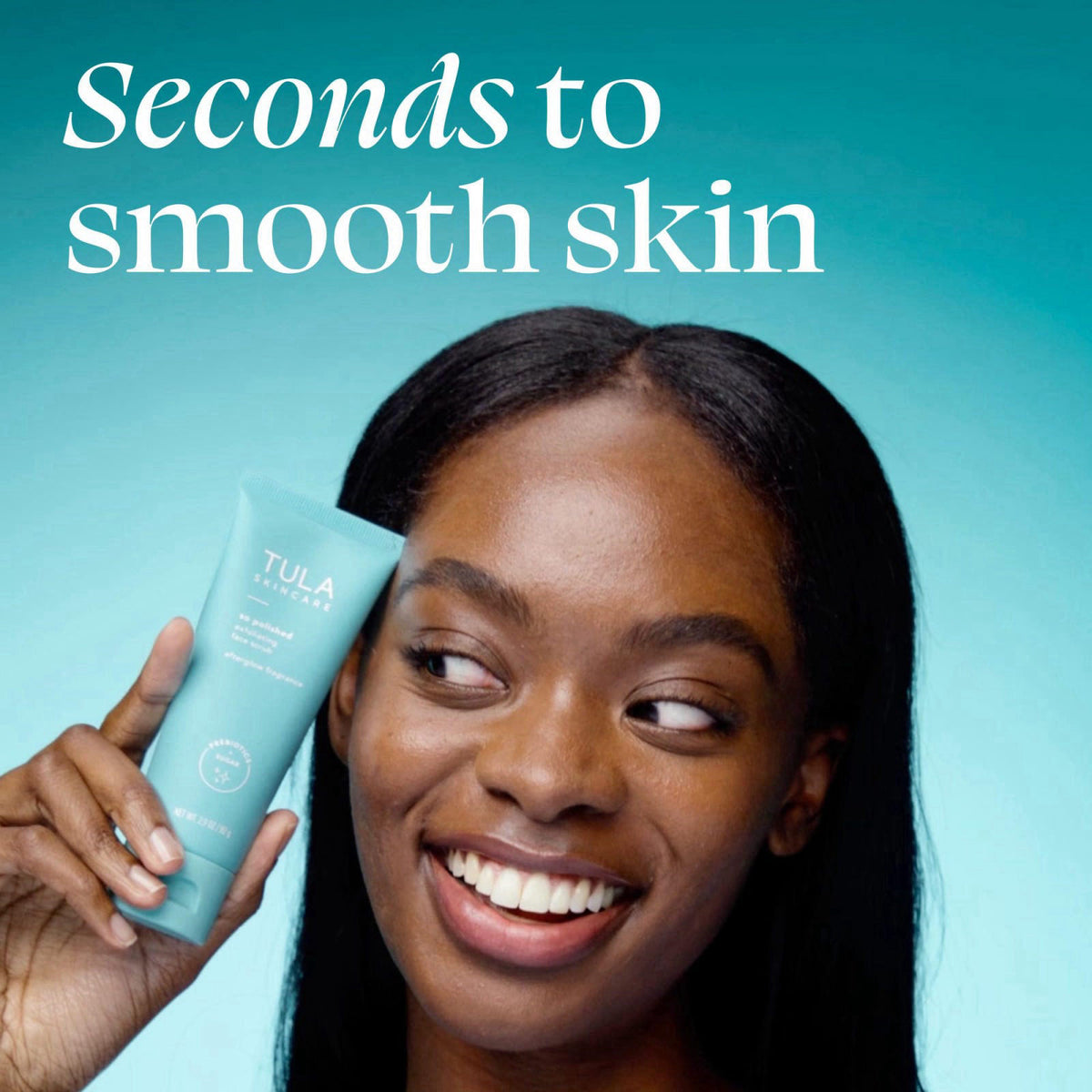 TULA Skincare So Polished Exfoliating Sugar Scrub Face Scrub