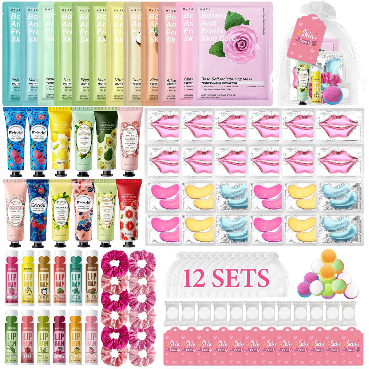 120 PCS Spa Party Supplies for Girls Spa Party Favors by Erinde — view 2