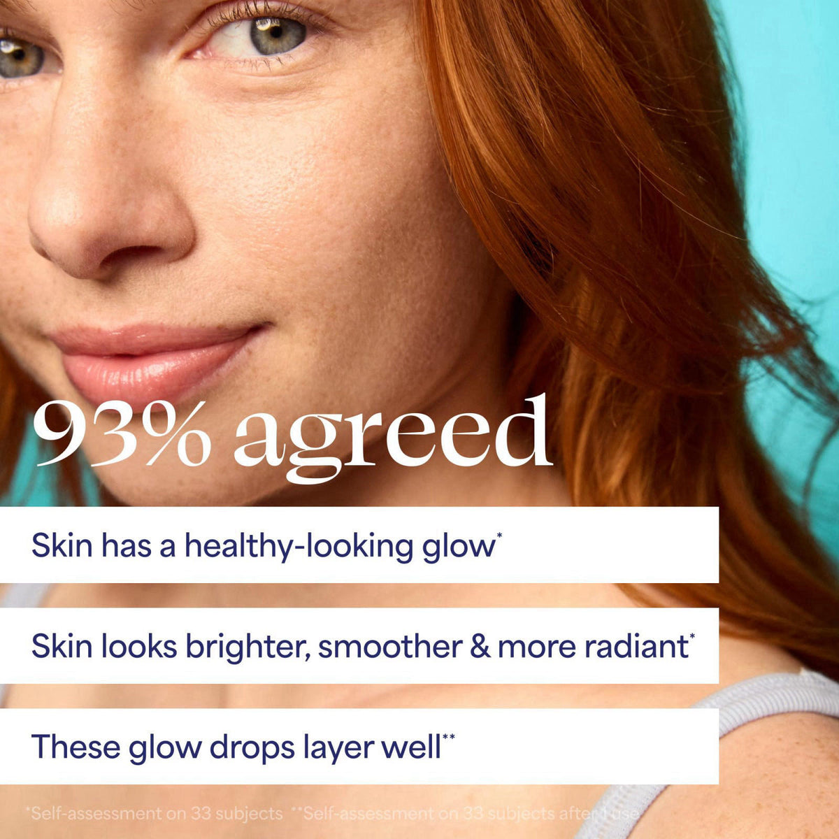 TULA Bronze Boost Glow Bronzing Drops, Facial Bronzer Serum, 1 fl oz – back view and specifications
