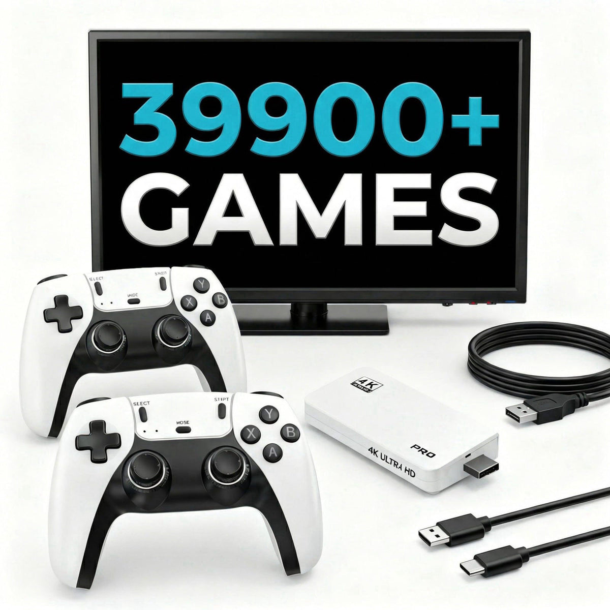 Retro Gaming Console 39900 Games 28 Classic Emulators by Anyando — view 2