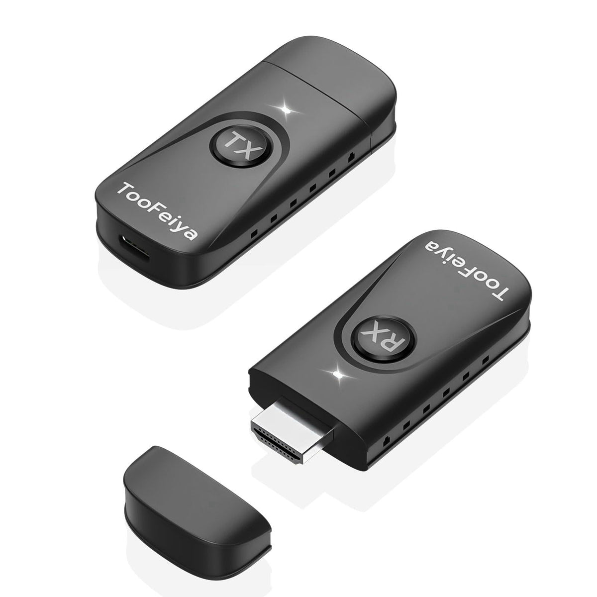 2026 Upgraded Wireless HDMI Transmitter and Receiver 165FT by TooFeiya — view 2