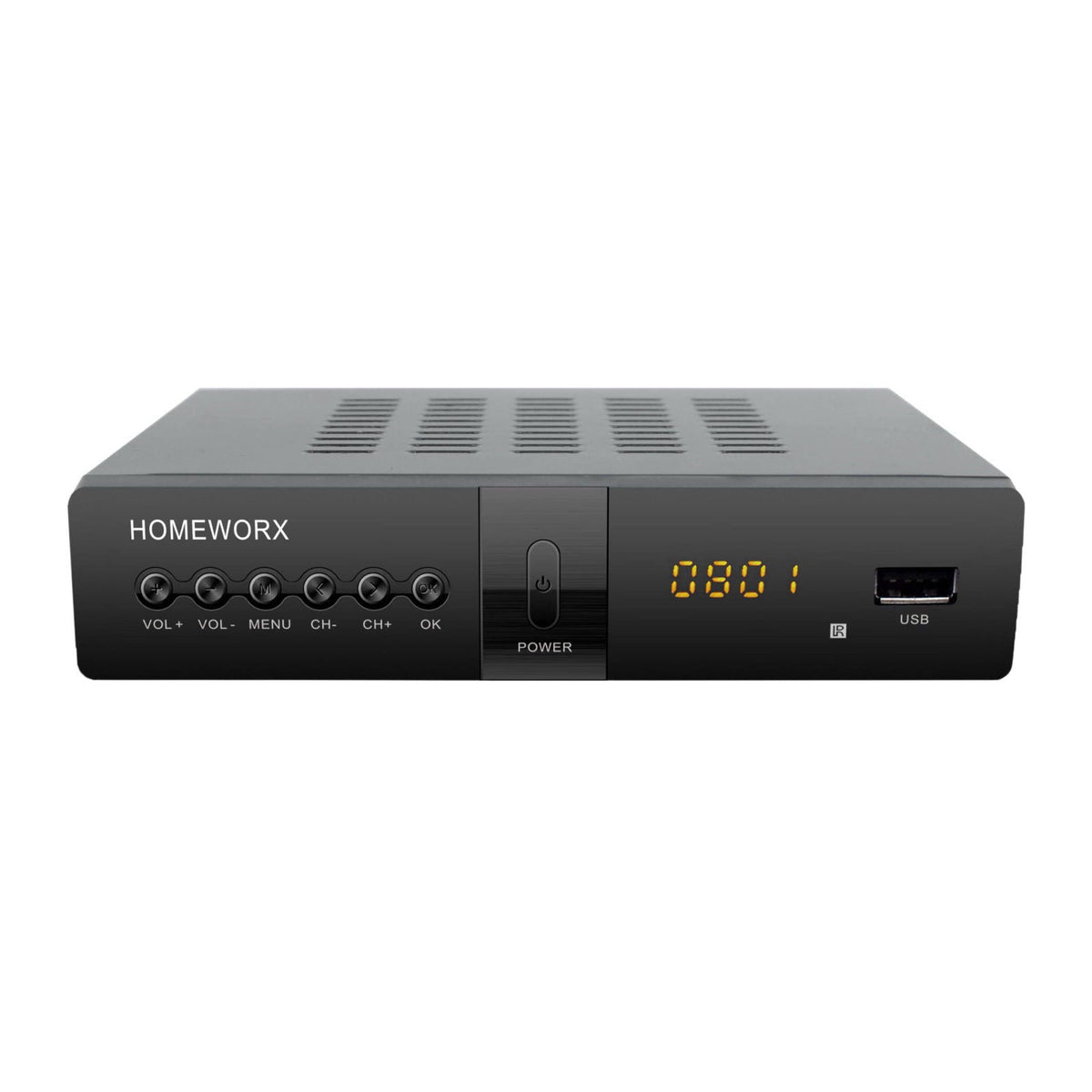 ATSC Digital Converter Box with TV Tuner TV Recording USB by Mediasonic