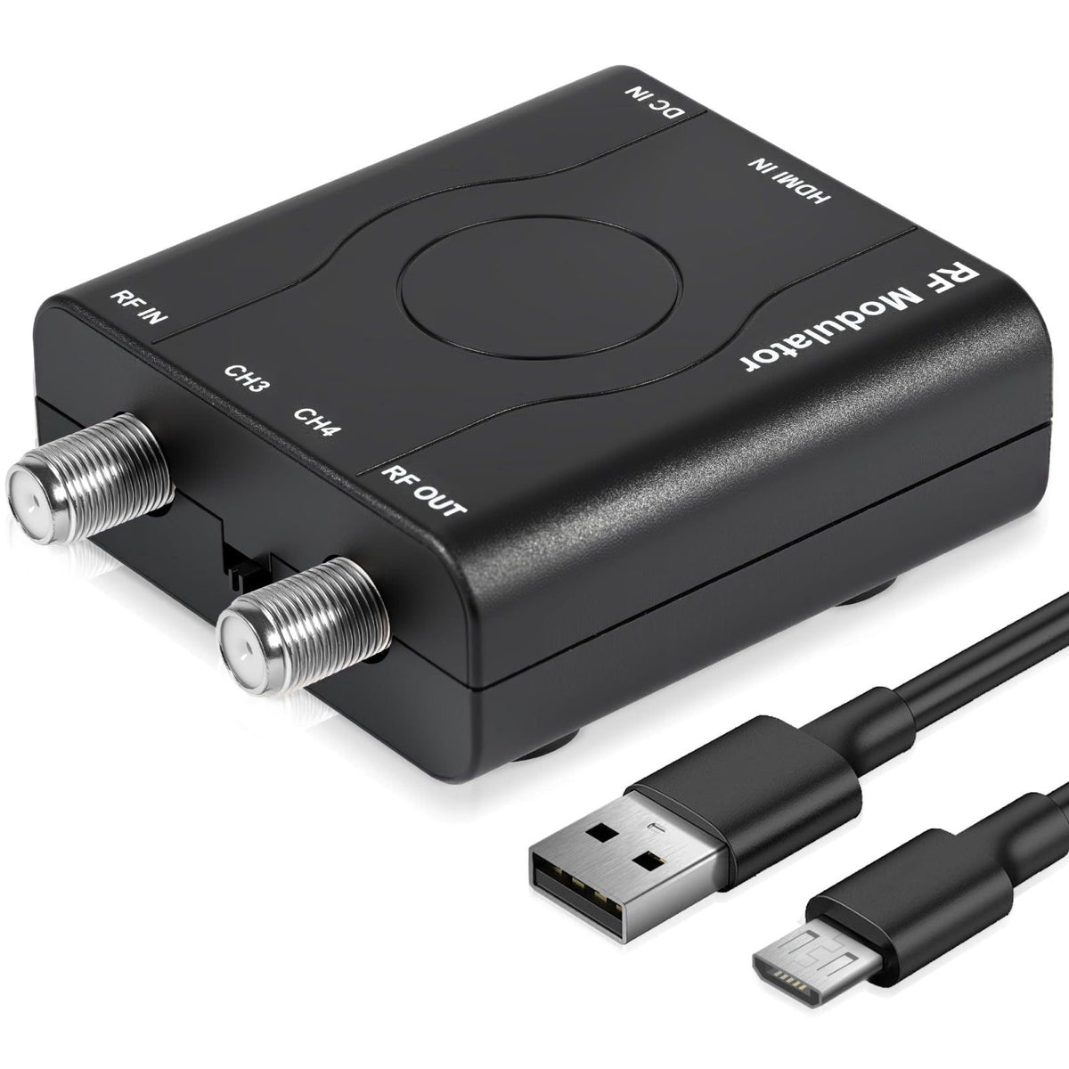 HDMI to RF Modulator HDM61 VHF HDMI to RF Converter Adapter by VQP
