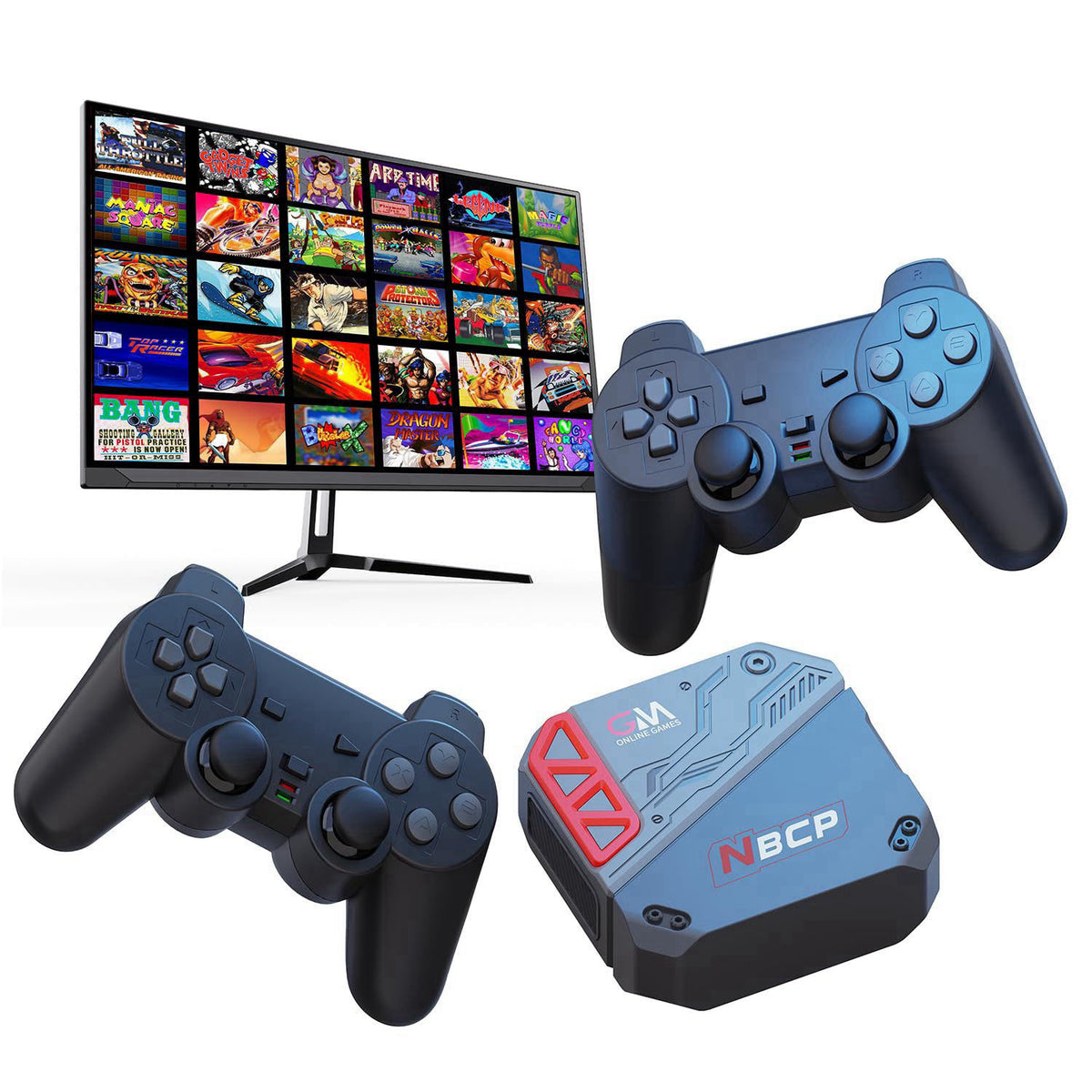 Retro Game Console with 30 Classic Games HDMI TV Box with 2 by NBCP