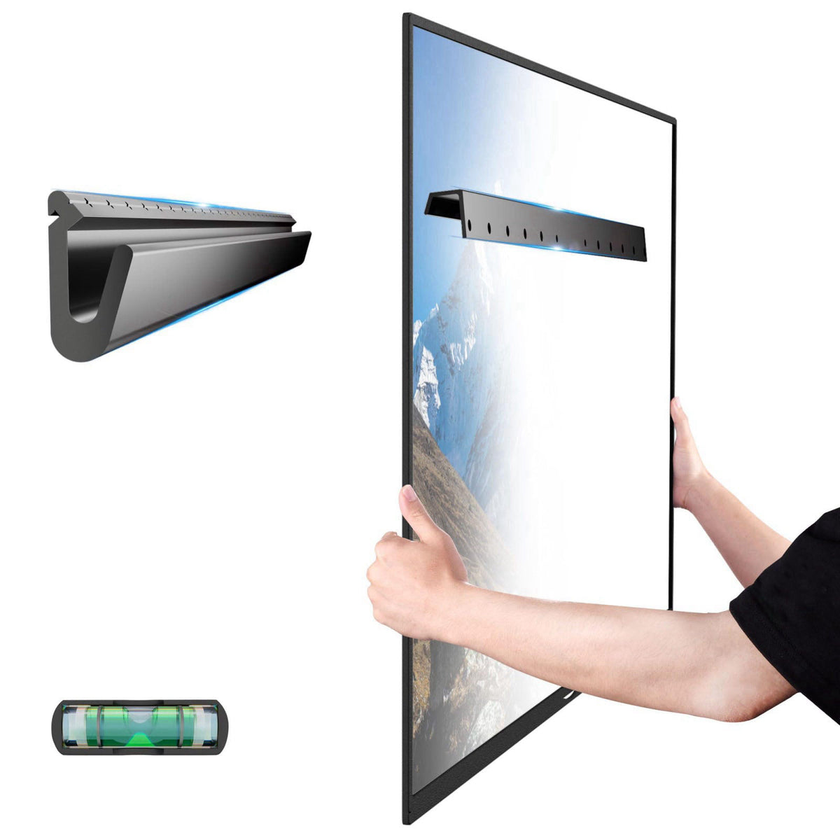Studless TV Wall Mount for Most 32 75 Inch TVs Holds up to by HYPIGO