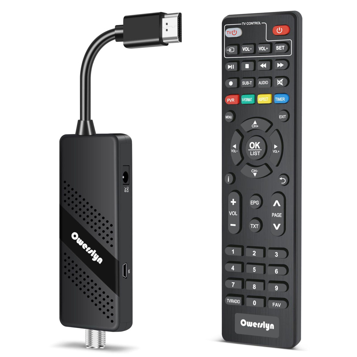 Digital Converter Box for TV 2026 OWERSLYN 1080P ATSC Tuner — view 2