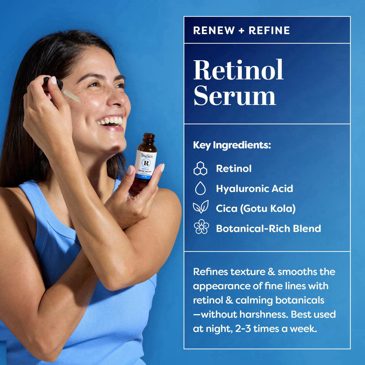 TruSkin Serum Trio with Vitamin C Retinol Hyaluronic Acid 1