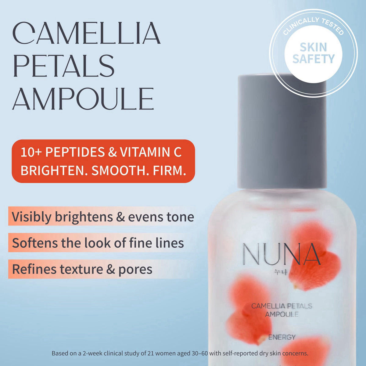 NUNA Camellia Petals Ampoule Peptides Face Serum — view 4