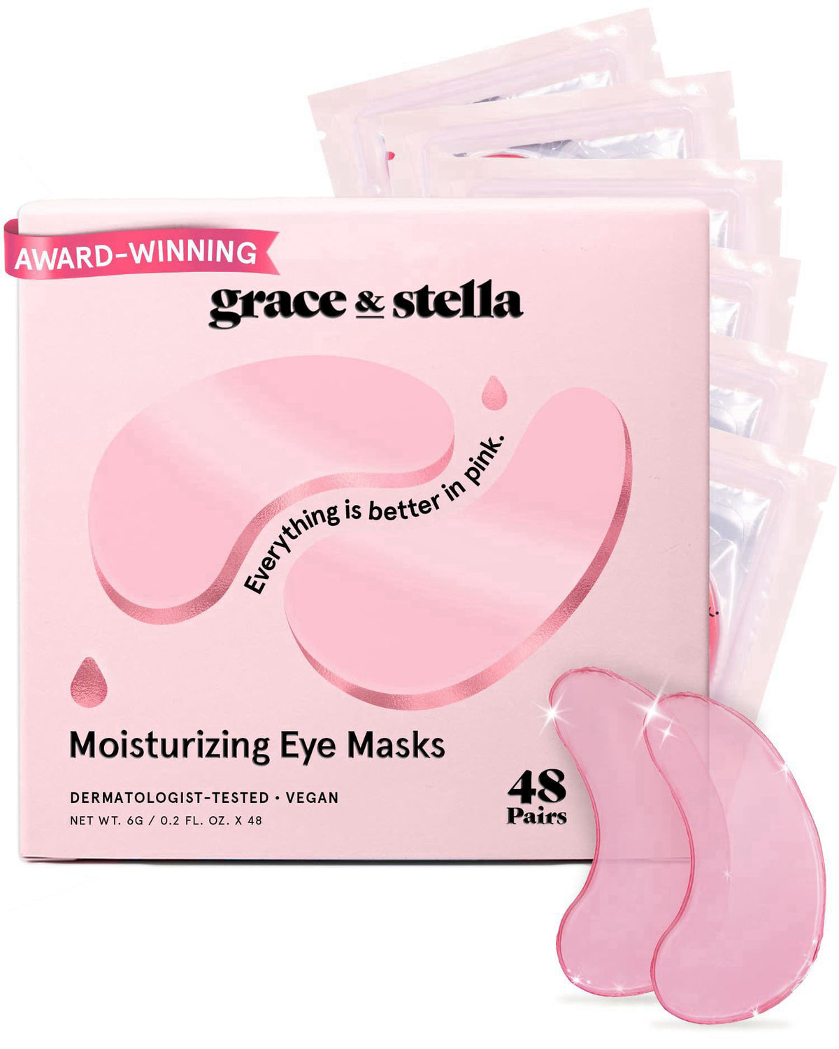 grace stella Award Winning Under Eye Mask by grace & stella — view 2