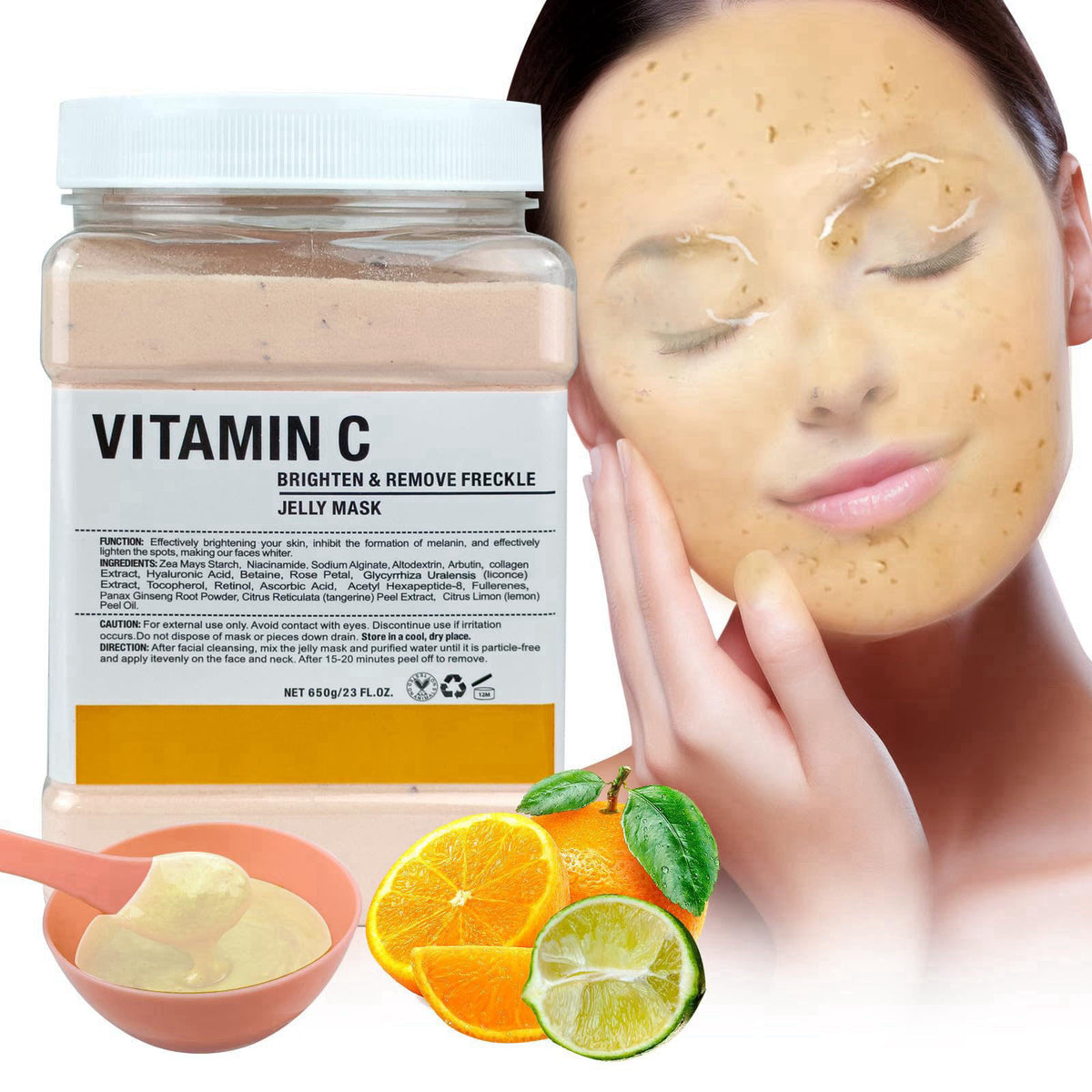 Jelly Mask for Facials Professional Hydrating Moisturizing