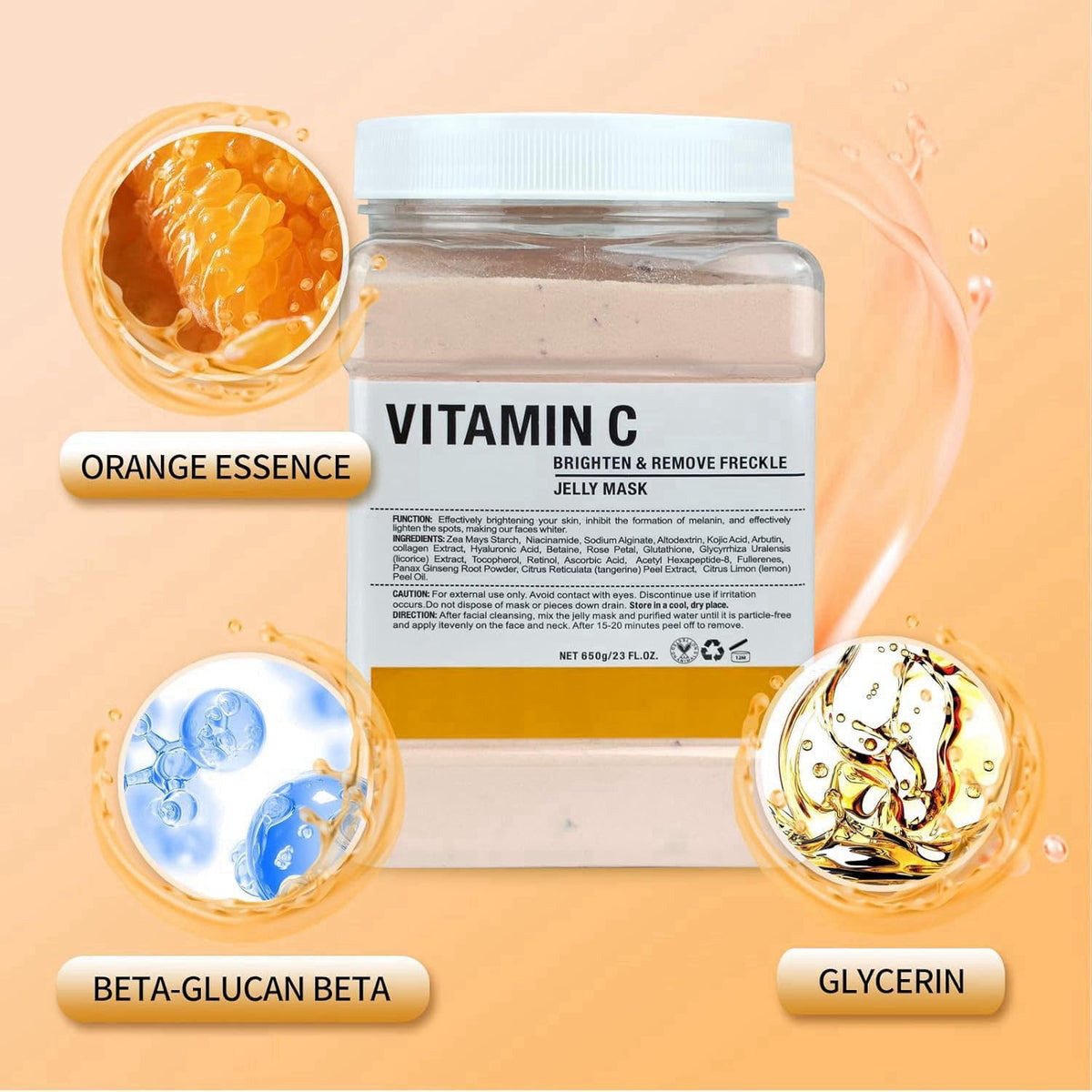 Jelly Mask for Facials Professional Hydrating Moisturizing
