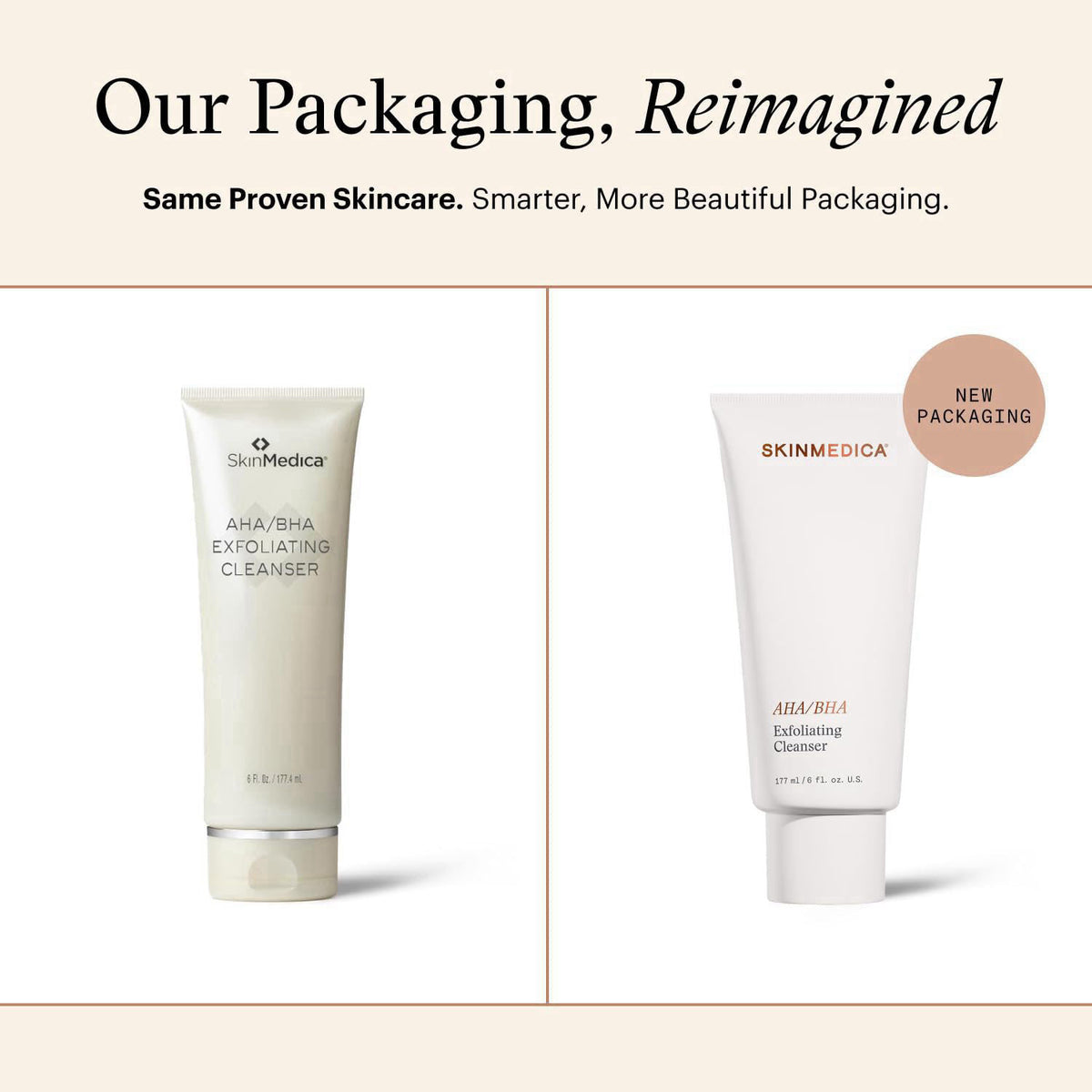 SkinMedica AHA BHA Exfoliating Face Wash Gentle Facial — view 3