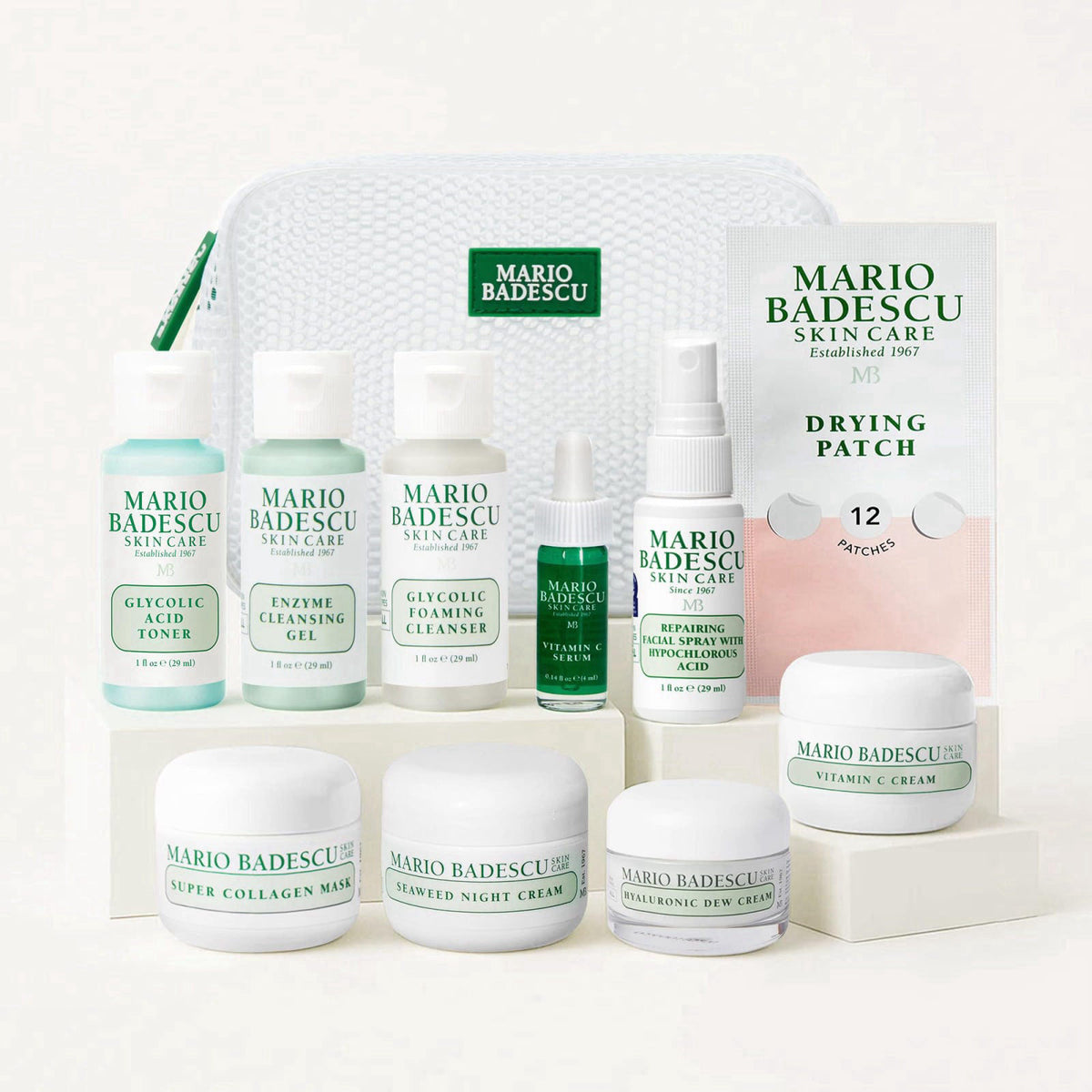 A Little Bit of Mario 10 Piece Skincare Kit Vitamin C Serum