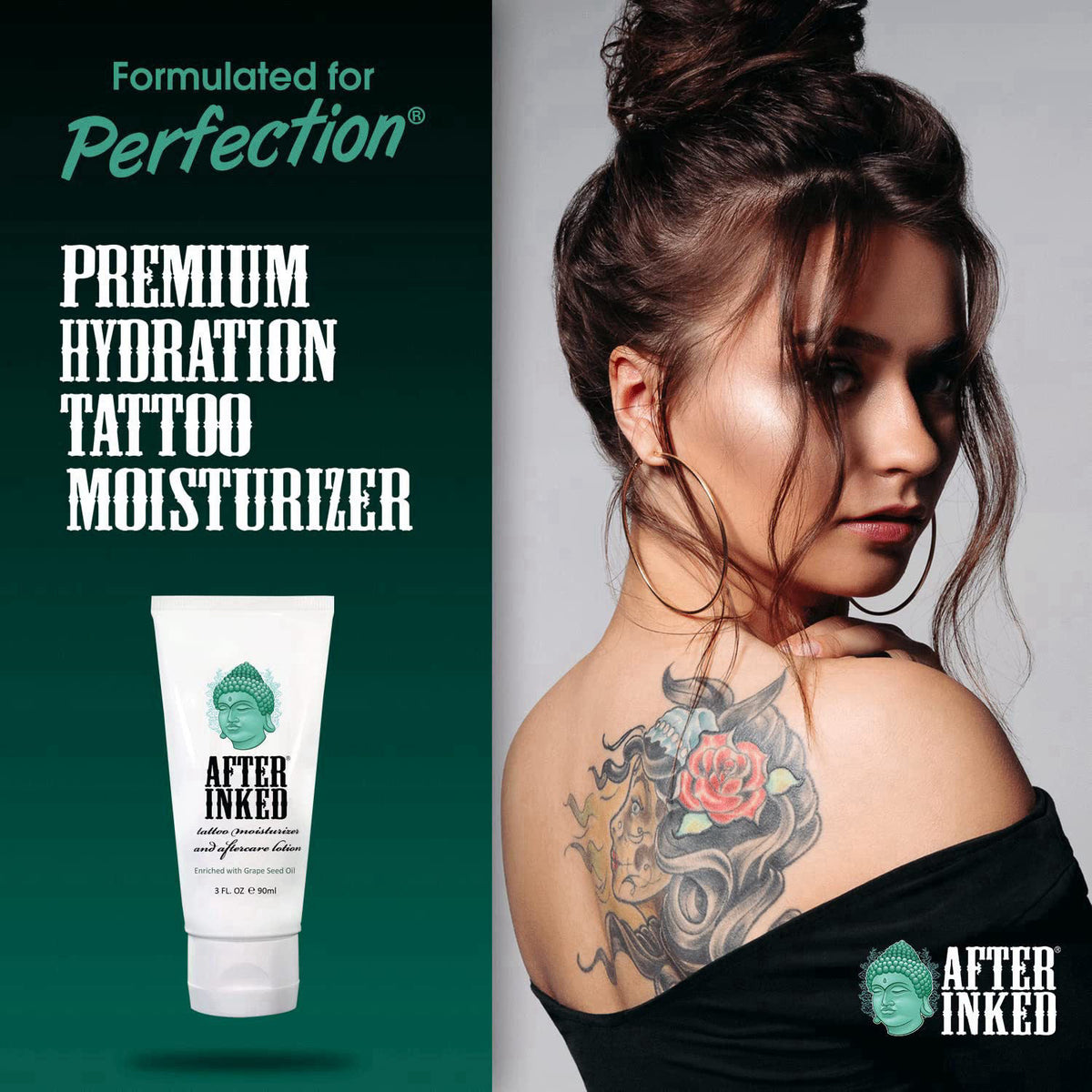 After Inked Tattoo Aftercare Lotion Moisturizer Balm 3oz — view 7