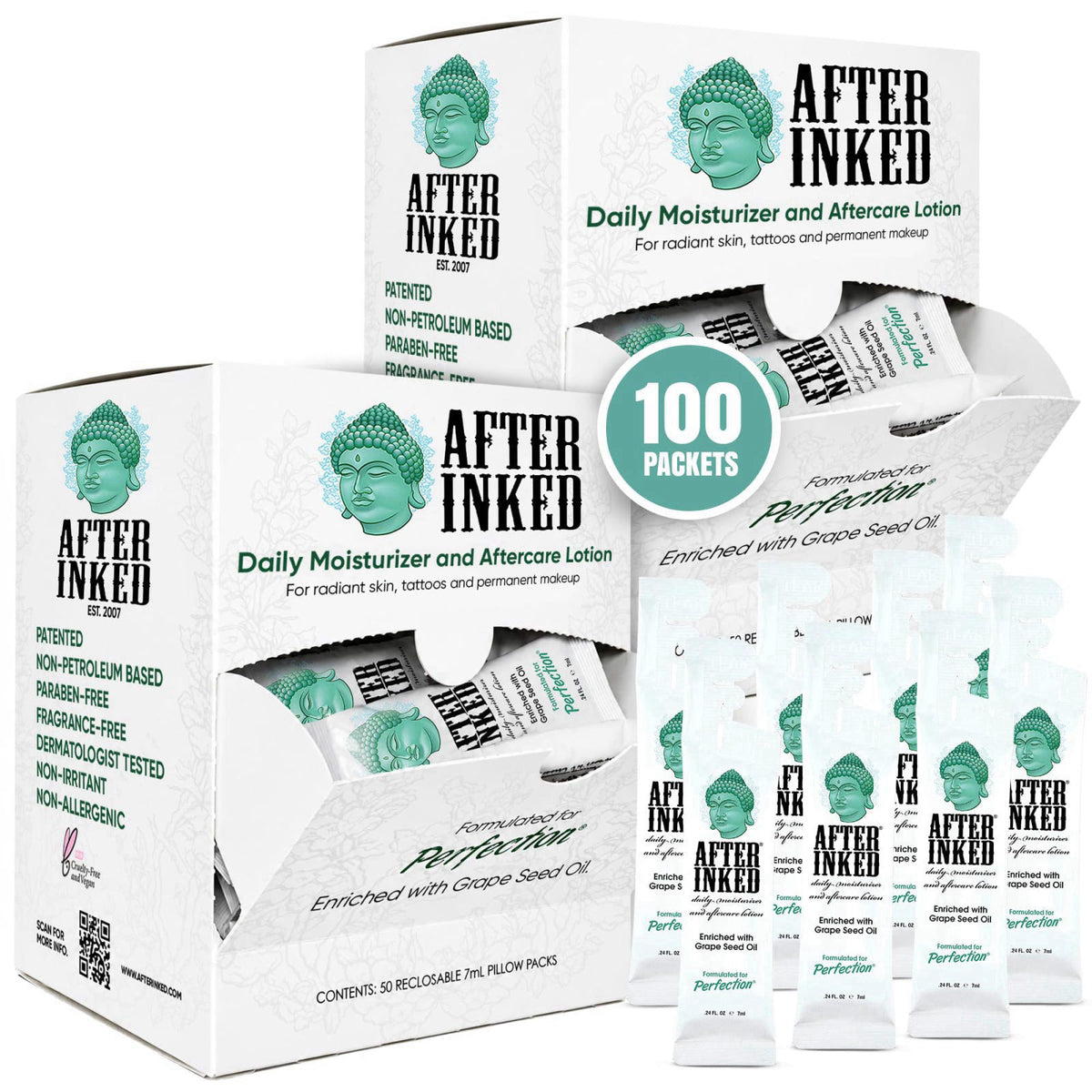 After Inked Tattoo Aftercare Lotion Moisturizer Balm 3oz — view 8