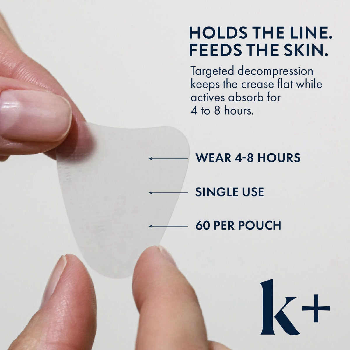 k Korean Wrinkle Patches for Forehead Frown Lines Crow s by KPLUS — view 5