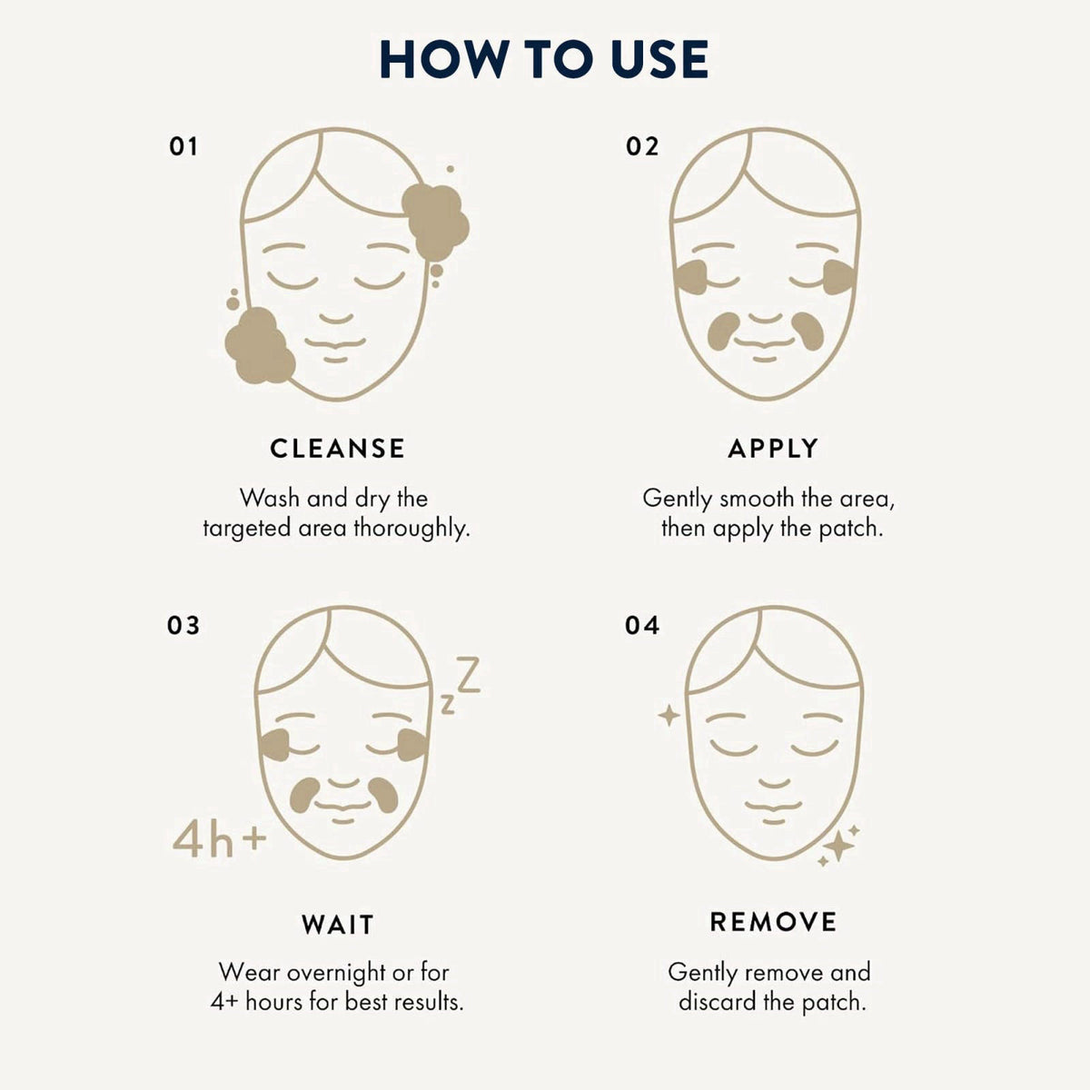 k Korean Wrinkle Patches for Forehead Frown Lines Crow s by KPLUS — view 7