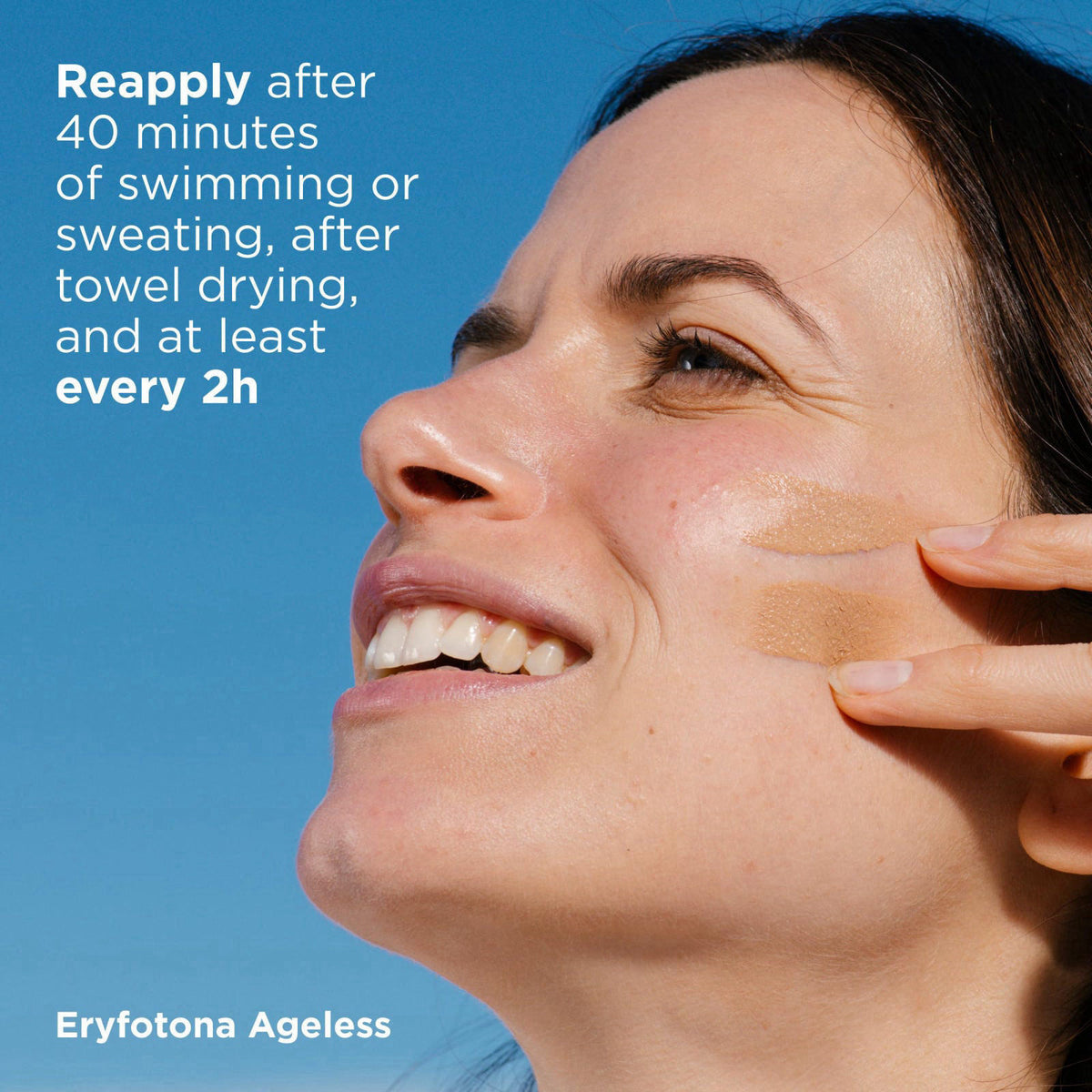 ISDIN Eryfotona Ageless Tinted Mineral Face Sunscreen SPF 50 – Facial Sunscreens on display