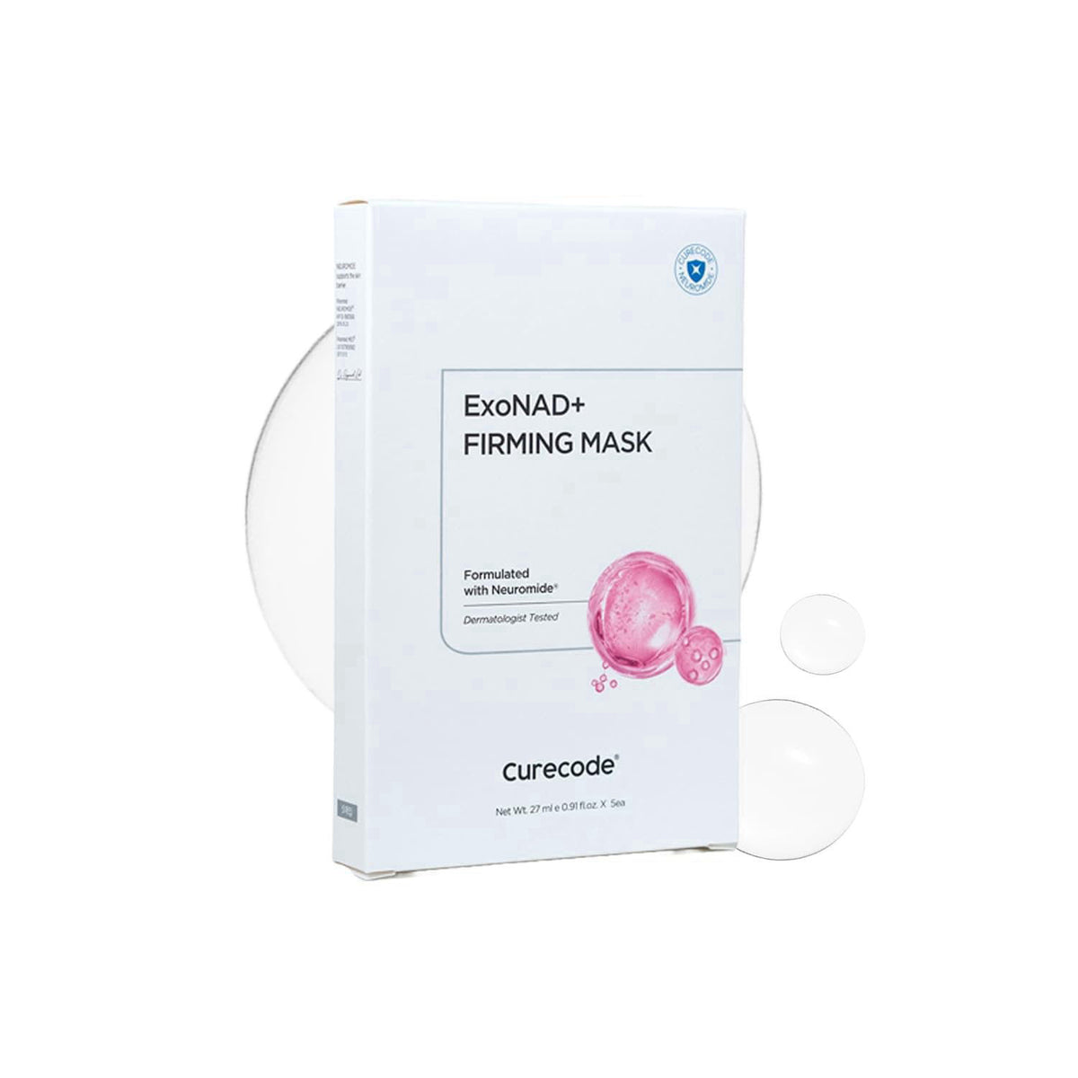 ExoNAD Firming Mask 27ml x 5EA Visible Hydration Radiance by CURECODE — view 2