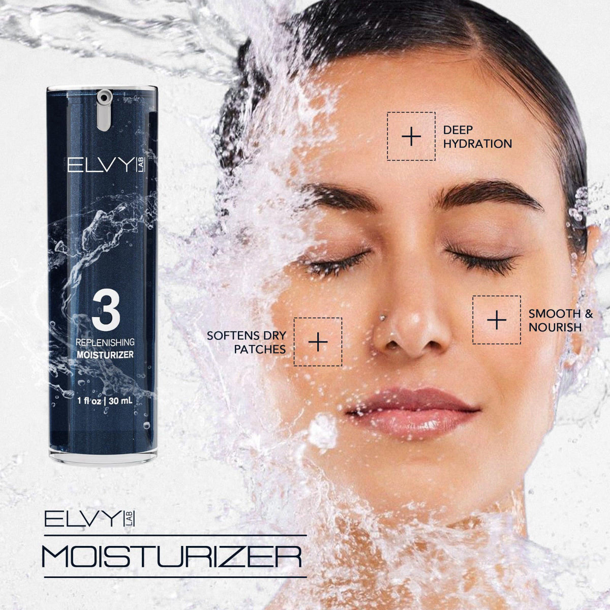 4 in 1 Skincare Set for Men and Women Complete Face Care Kit by ELVY Lab — view 8