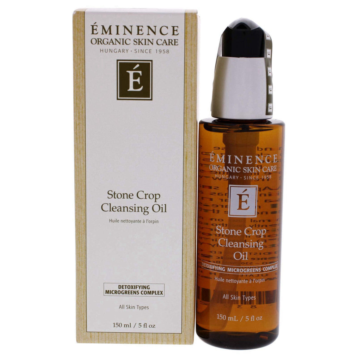 Eminence Organic Skincare Stone Crop Cleansing Oil, Multi, Unscented, 5 Fl Oz – product photo (Washes)