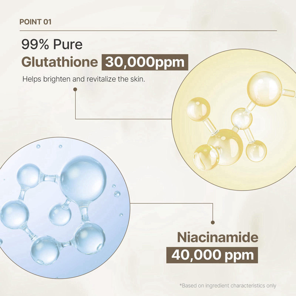 Bright Glow Glutathione Ampoule Brightening Face Serum with by RAUME — view 6