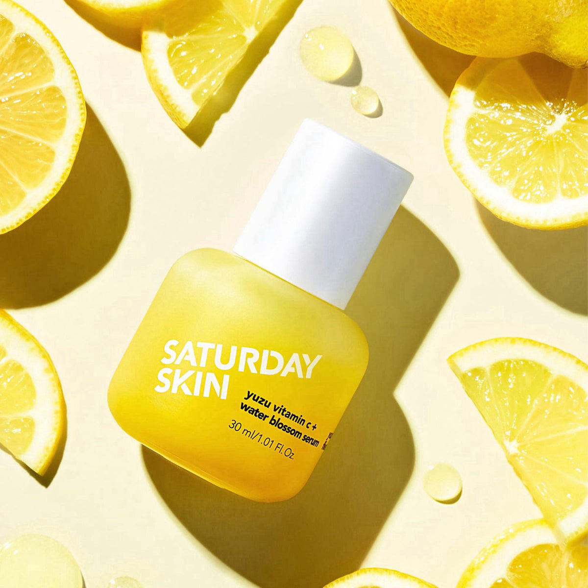 Saturday Skin Yuzu Vitamin C Brightening Serum: Glass Skin Face Care, 50ml – alternate angle