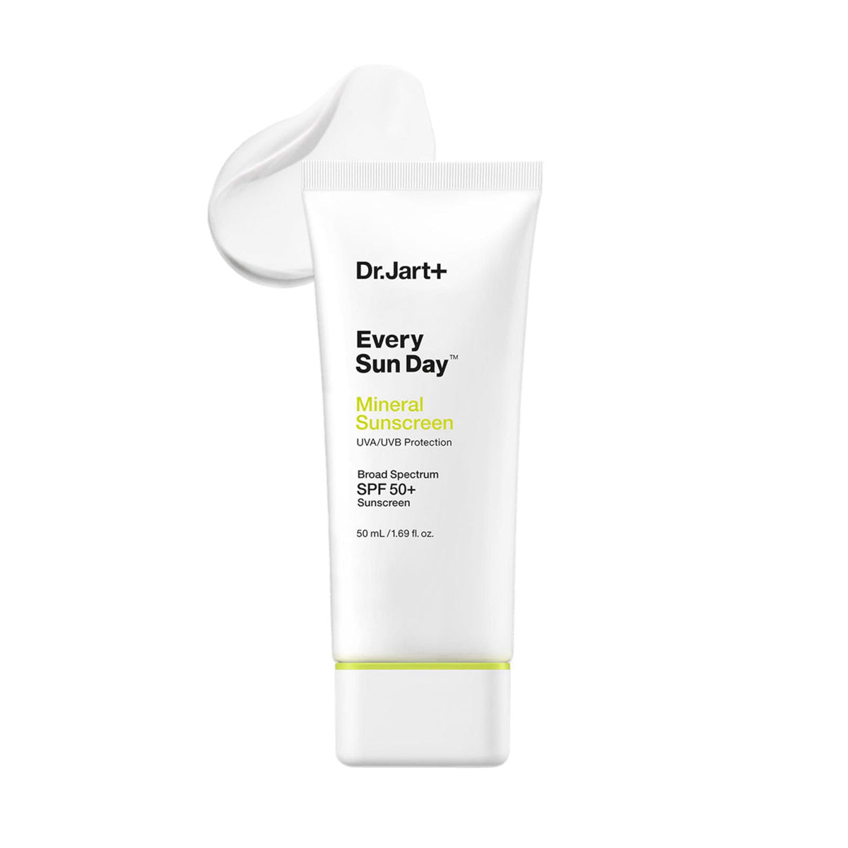 Dr.Jart+ Every Sun Day Mineral Korean Sunscreen SPF 50+ for Face with Zinc Oxide | Korean Skin Care | Travel Size, 1.69 