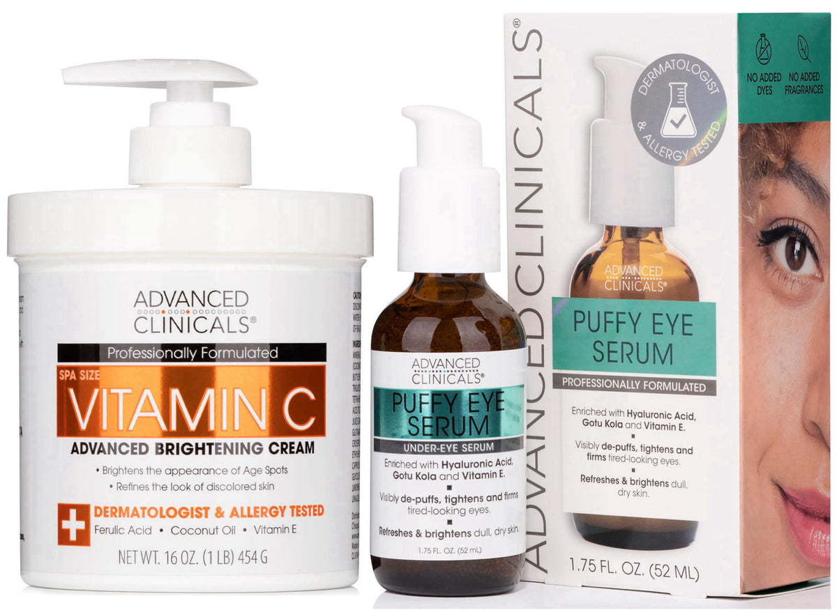 Advanced Clinicals Vitamin C Brightening Cream Puffy Under — view 2