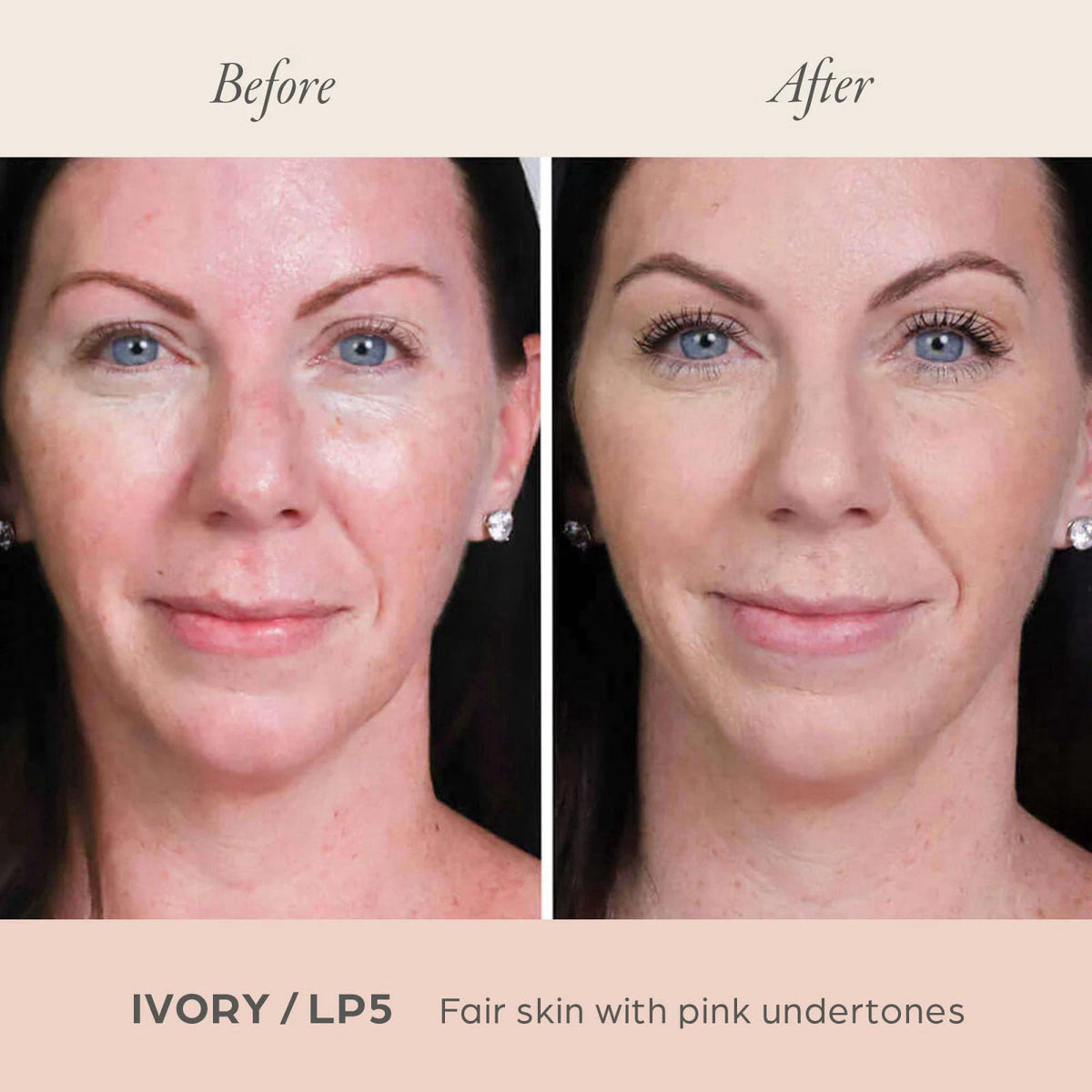 P R 4 in 1 Pressed Mineral Makeup Powder Foundation with SPF by Premium Selection — view 4