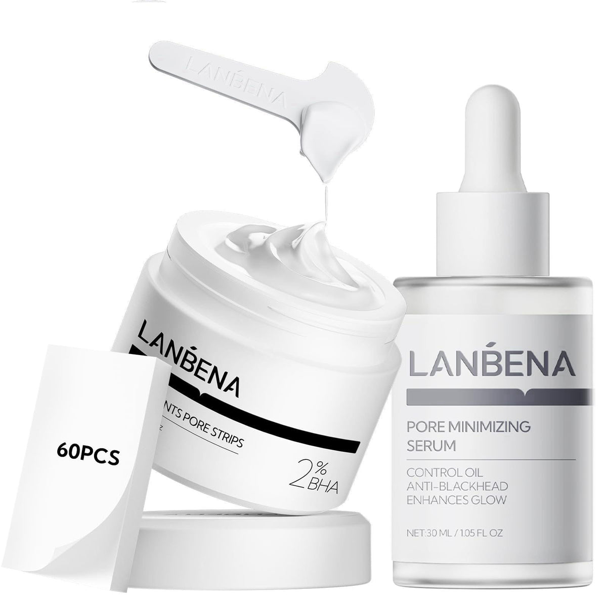LANBENA Blackhead Remover Nose Pore Strips Kit Mask 30g Pore — view 2