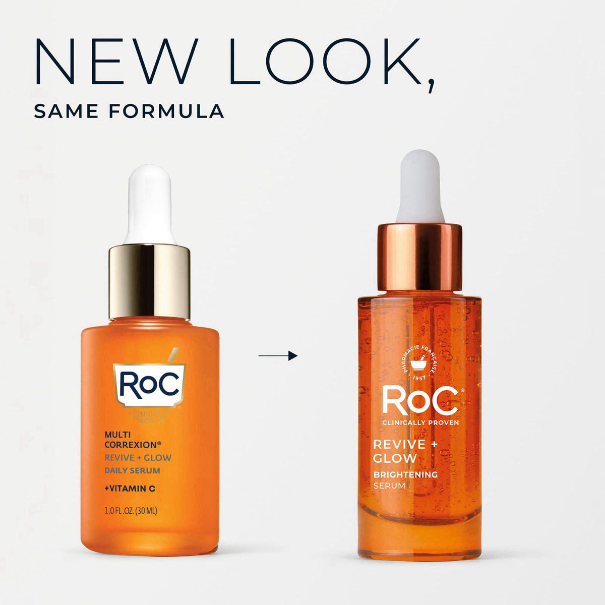 RoC Vitamin C Serum for Face Multi Correxion Revive Glow 10