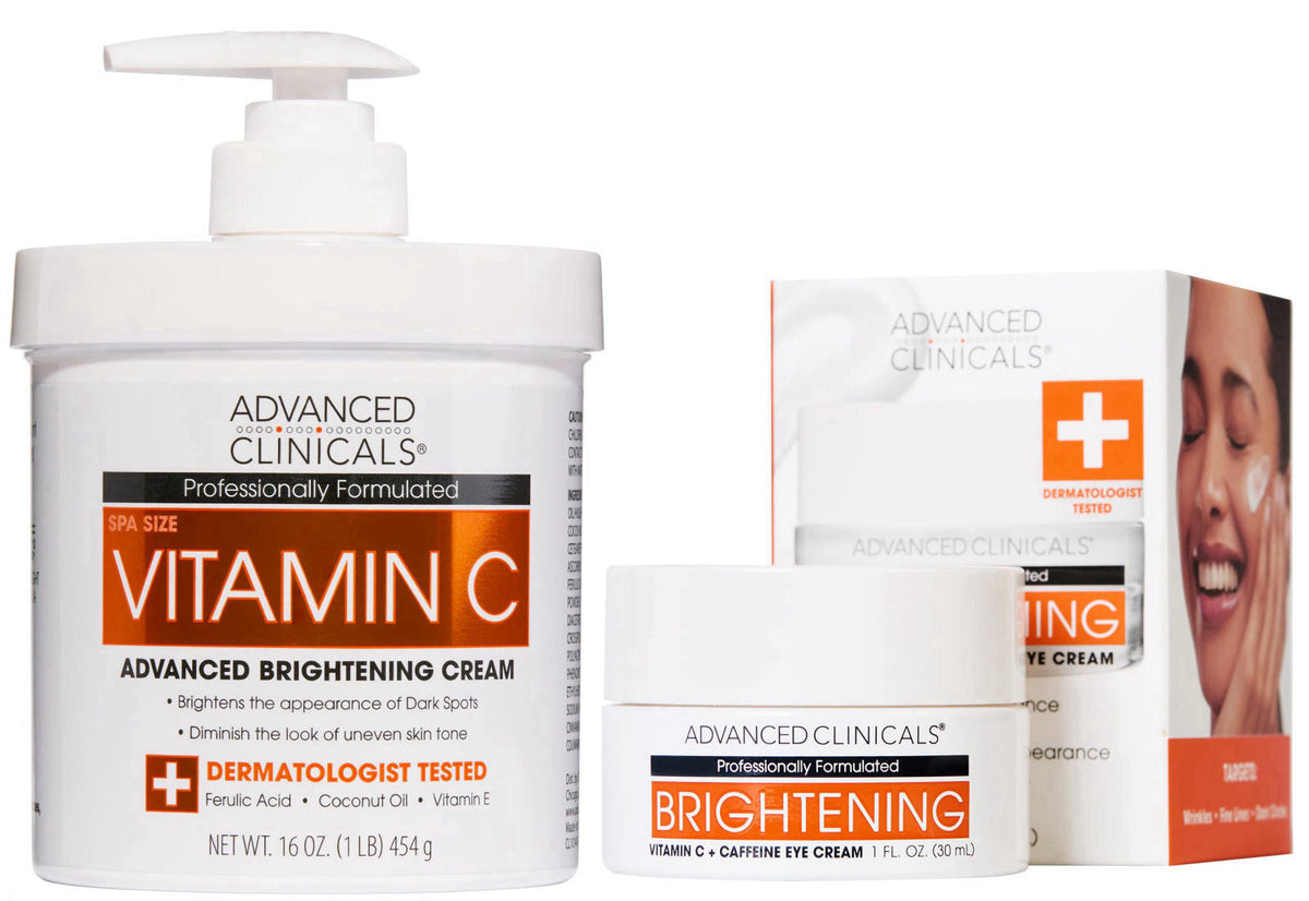 Advanced Clinicals Brightening Vitamin C Body Cream Lotion — view 2