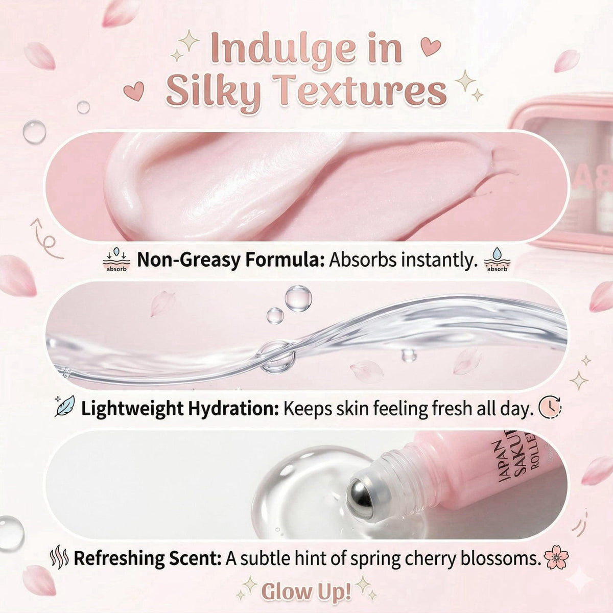 Sakura Skin Care Set For Teen Girls Women Birthday Gifts