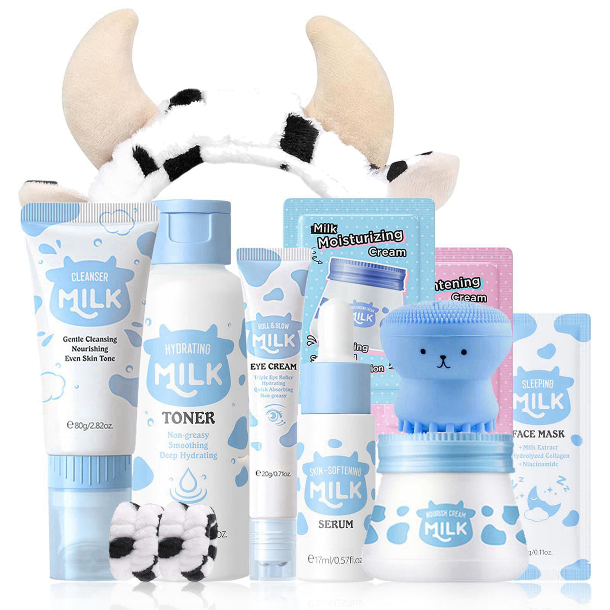 Milk Skin Care Set Teens Women Birthday Gifts Skin Care for