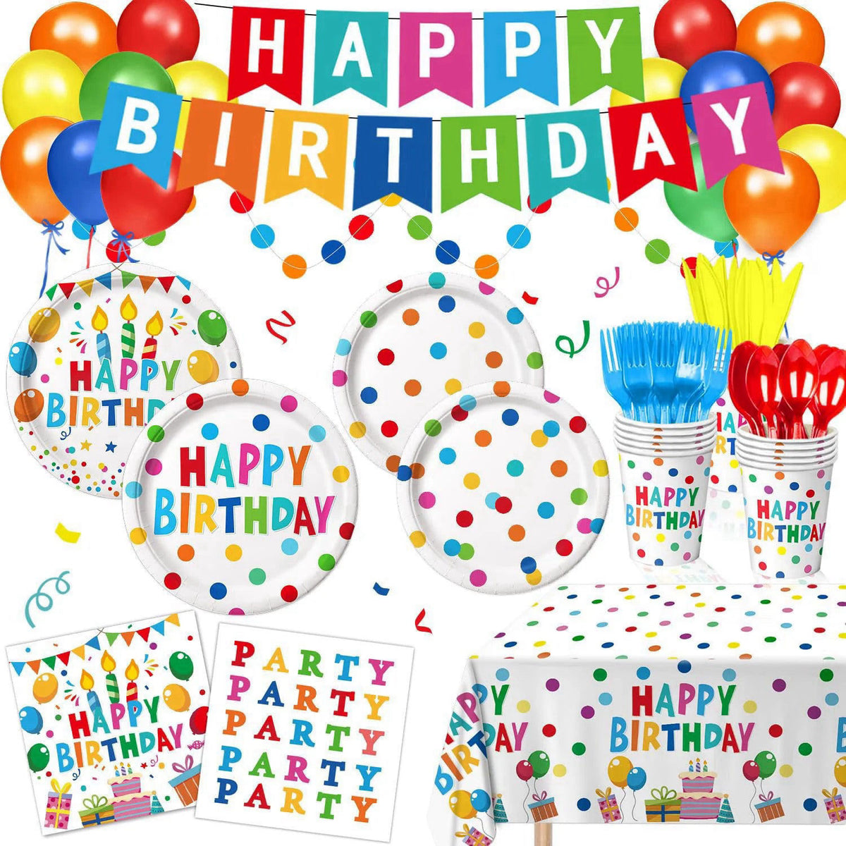Happy Birthday Decorations by LINHAXM — view 2
