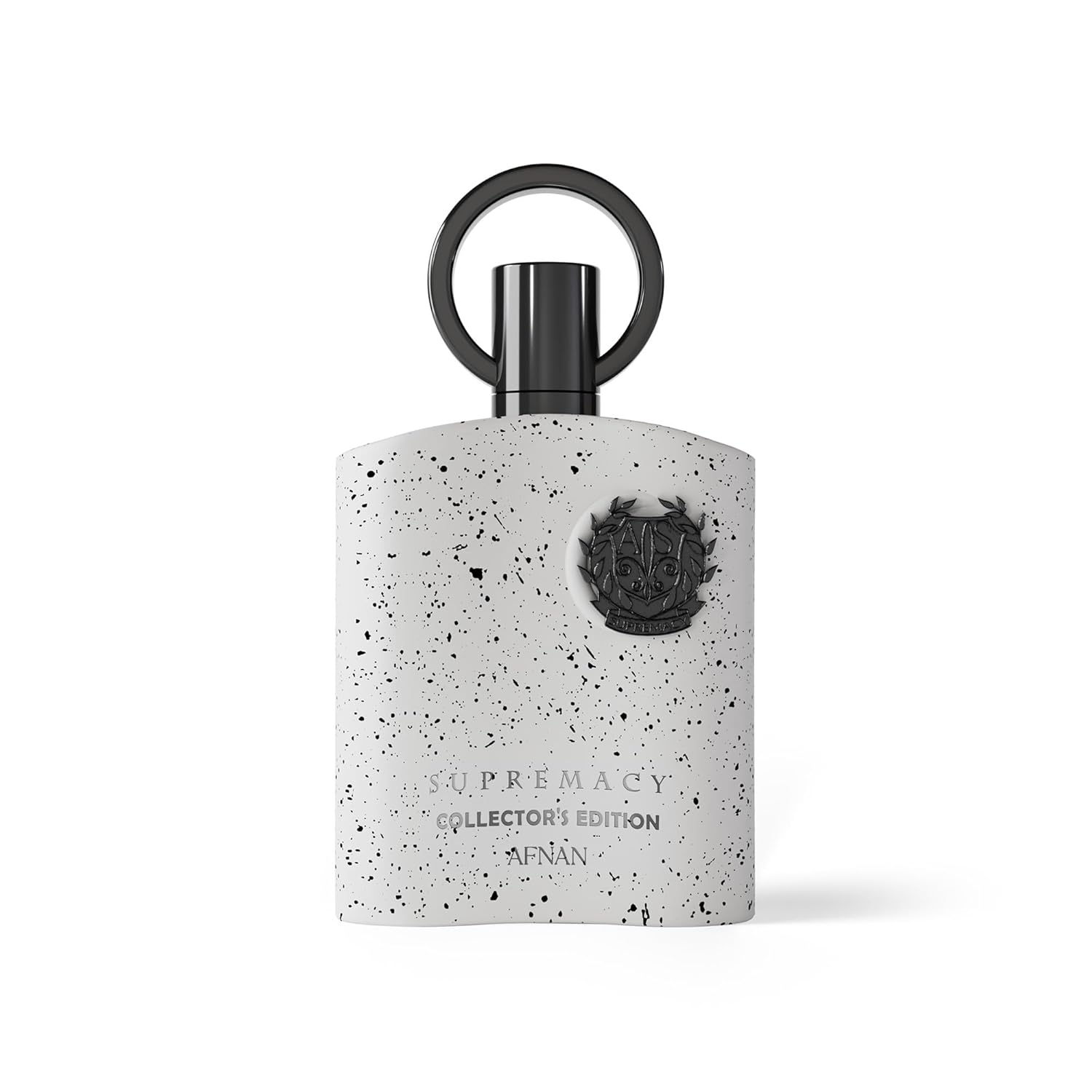 Afnan Supremacy Collector's Edition men's Eau De Parfum bottle with sleek design, 3.4 fl oz, in front of a stylish background.
