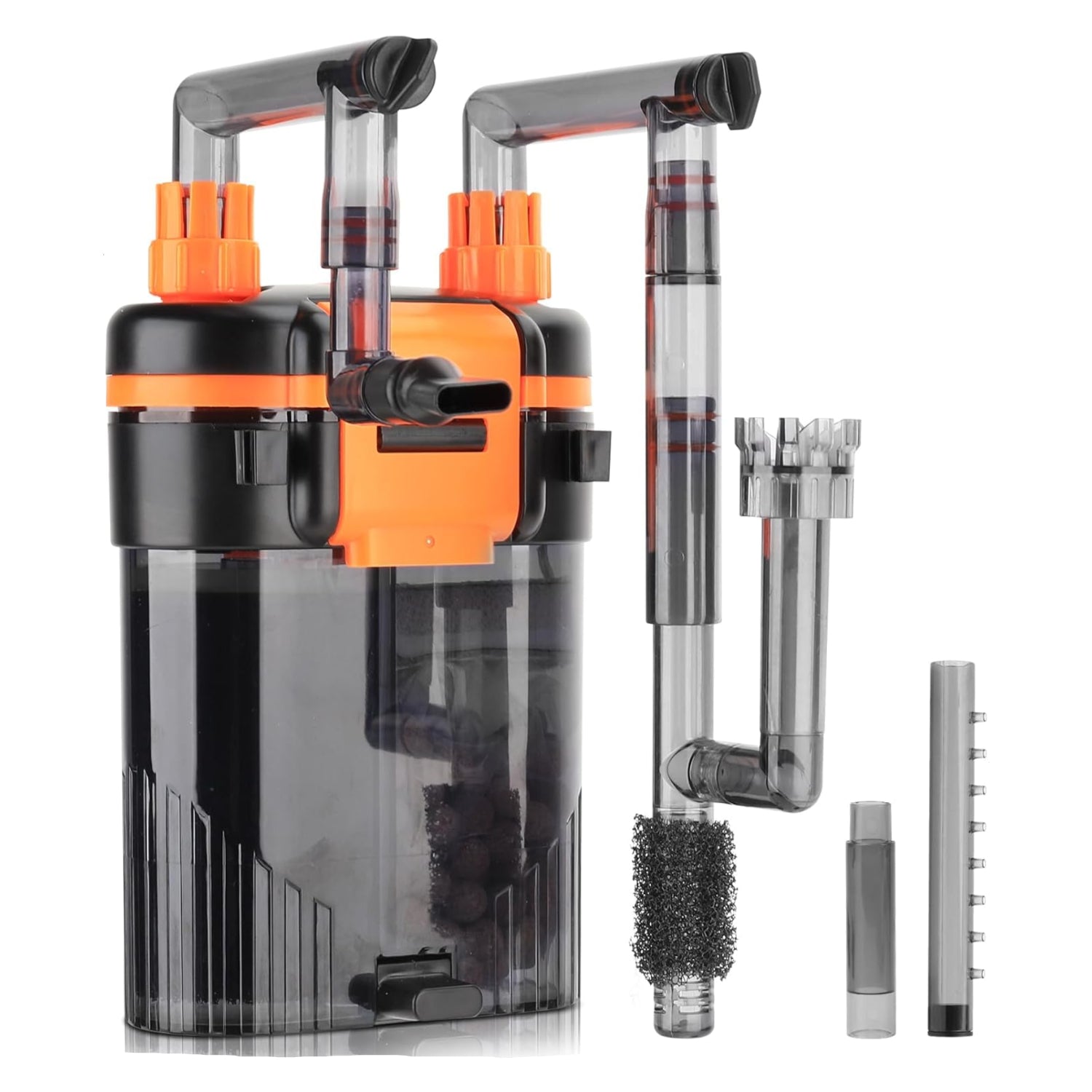 hygger External Hang-On-Back Canister Aquarium Filter,Quiet Fish Tank Filter  (7W,20-40 gal)