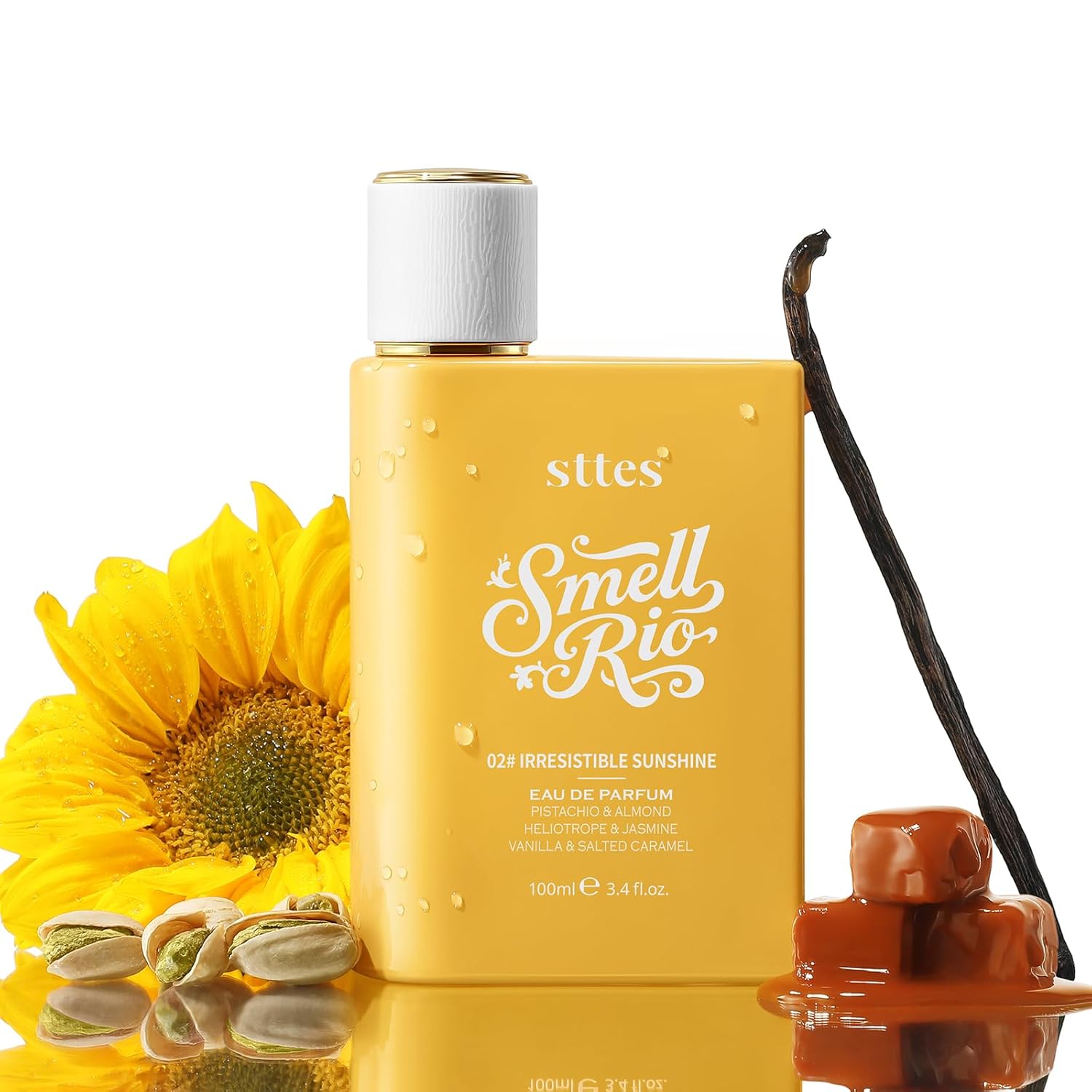 Sttes Perfume 602# Irresistible Sunshine for Women - Pistachio, Vanilla & Salted Caramel