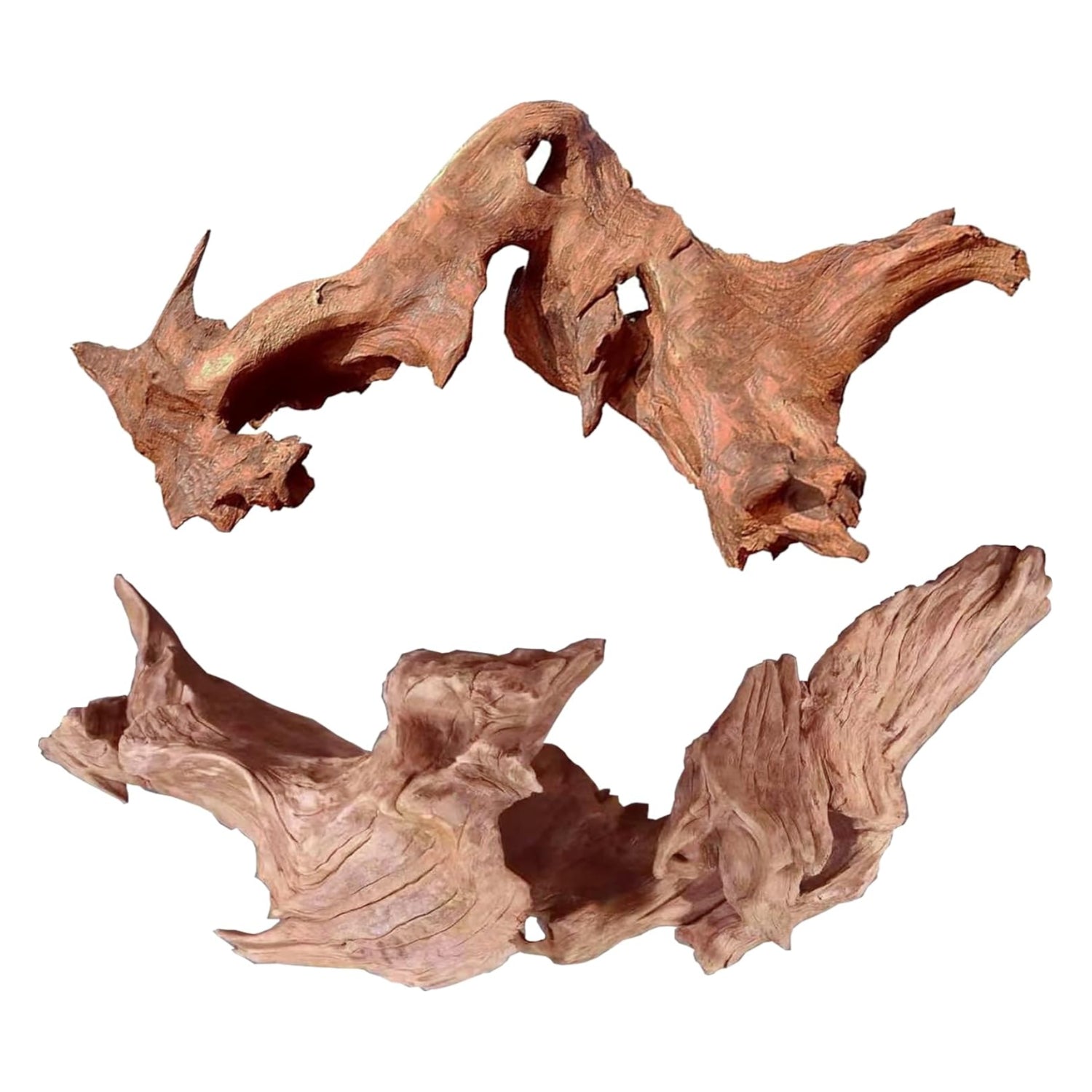 Large natural Jorewood aquarium driftwood with textured, wood grain surface suitable for fish tanks and reptile terrariums.