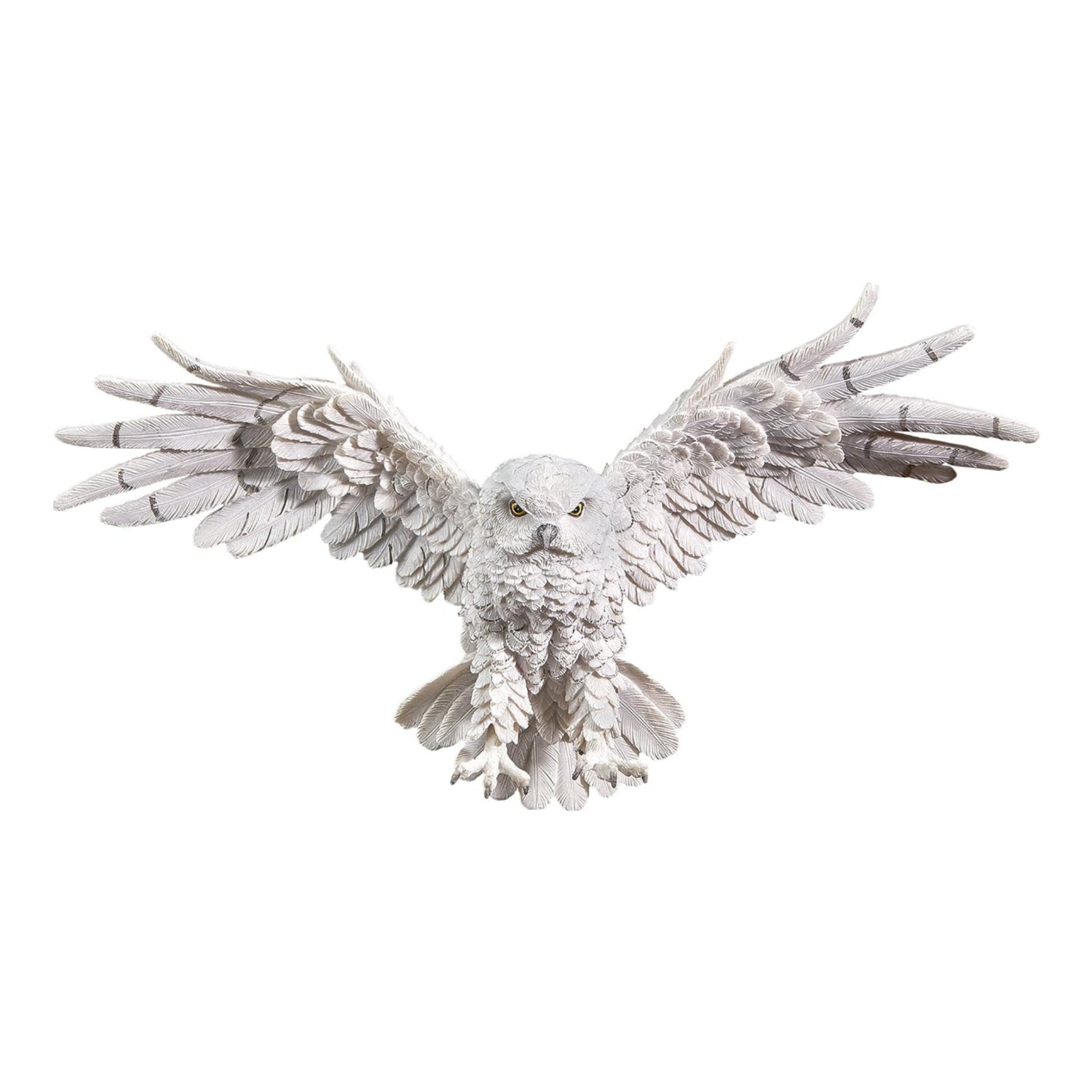 Design Toscano Mystical Snowy Owl Bird Indoor/Outdoor Wall Frieze Sculpture