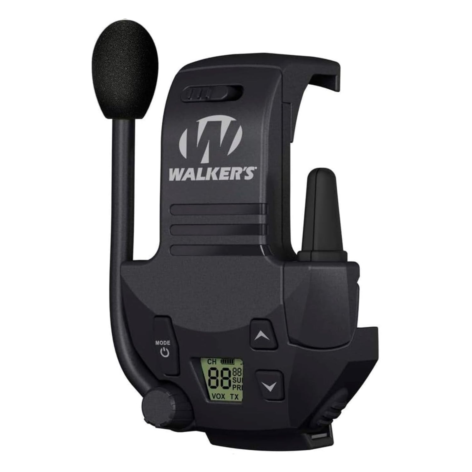 WALKER'S Razor Walkie Talkie Attachment - 22 Channels 3 Miles Range Distance Voice