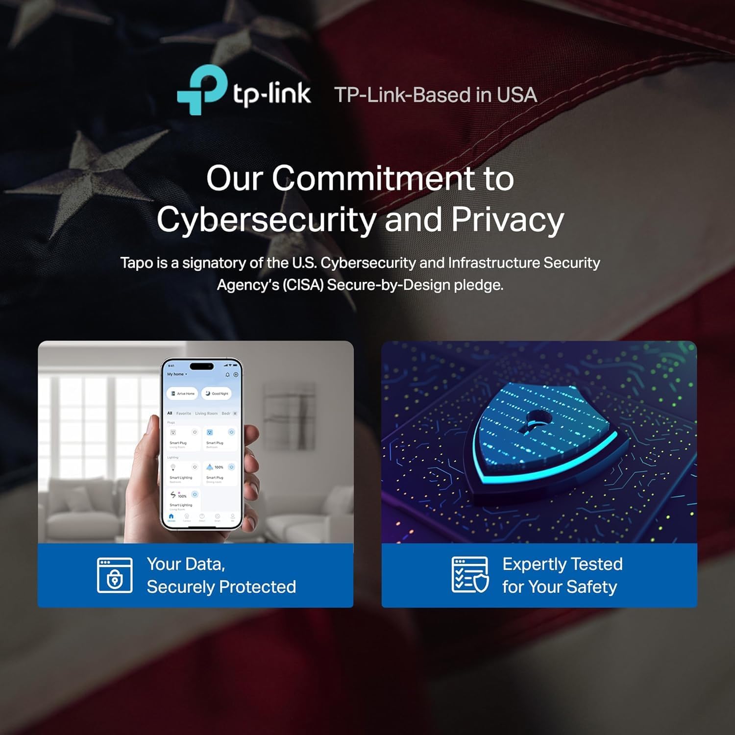 Tapo 1080P Indoor Pan/Tilt Wired Security Camera - Works as a Baby & Pet Monitor