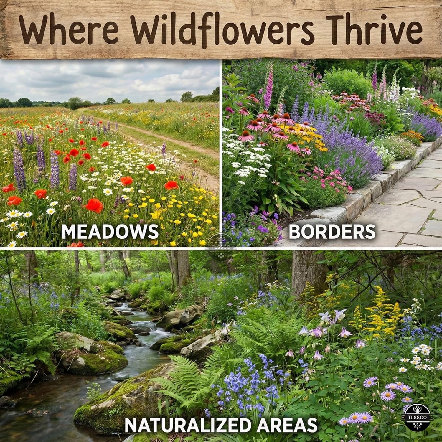 25450+ Wildflower Seeds, Pack for 2026 USA Premium Non-GMO Butterfly