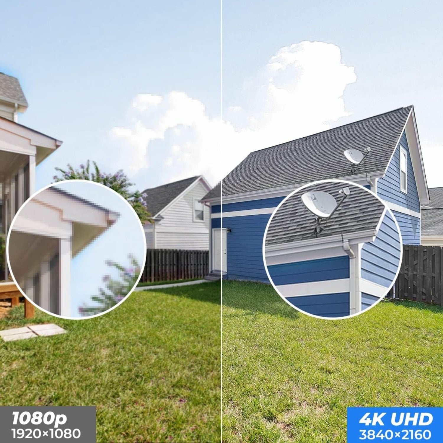 REOLINK 4K outdoor security camera with IP PoE dome design for outdoor surveillance and high-resolution monitoring.